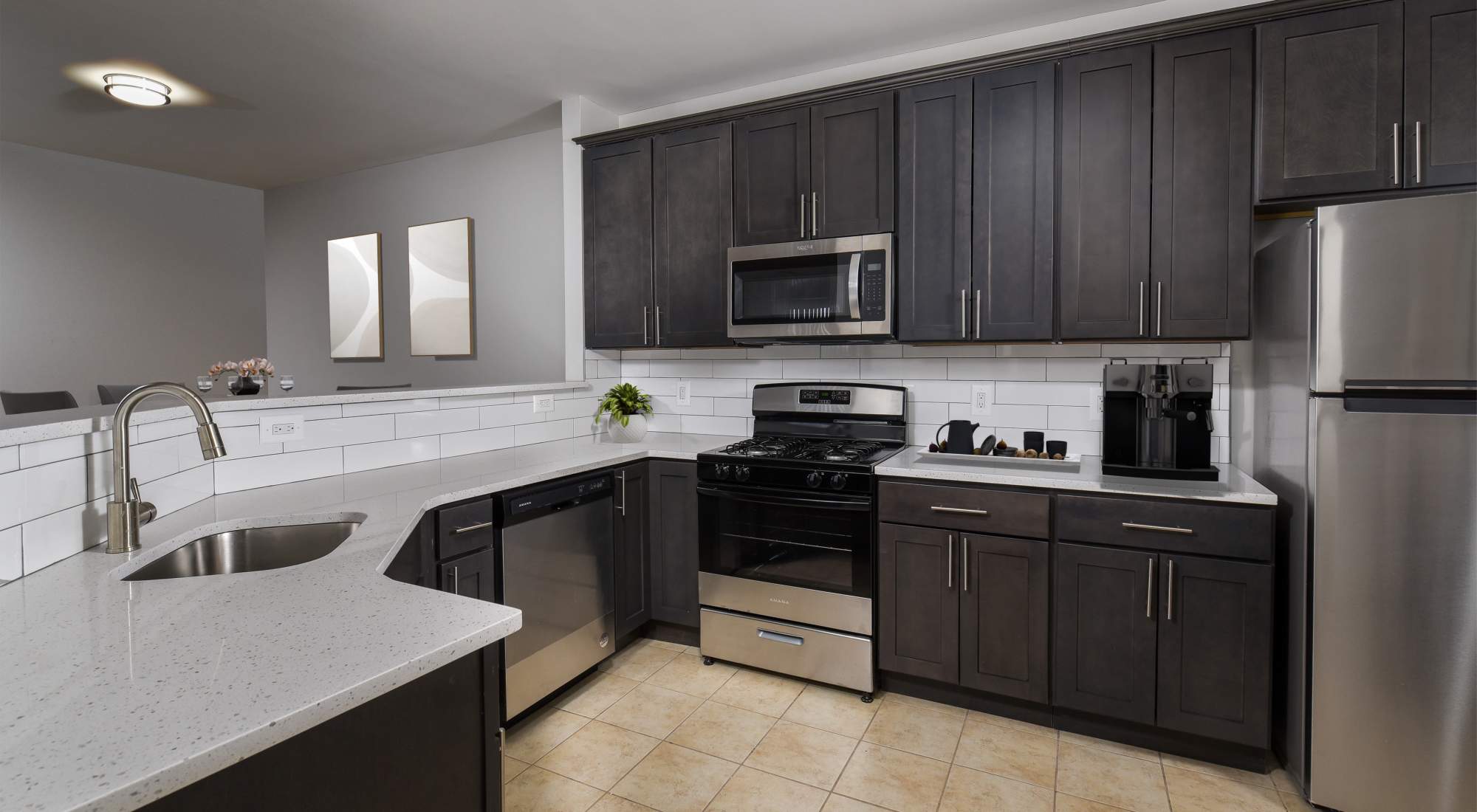 kitchen at Aspen Court, Piscataway, New Jersey