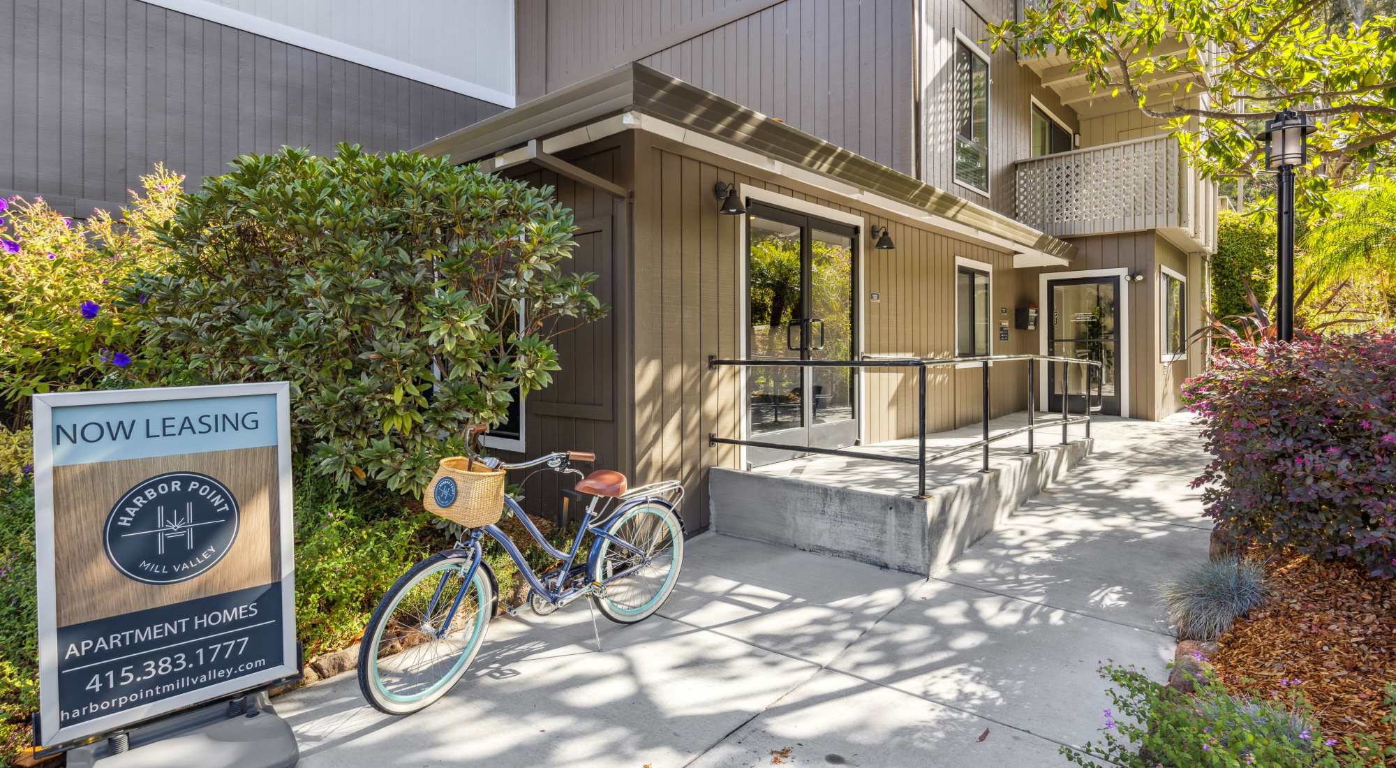 Resident portal for Harbor Point Apartments in Mill Valley, California