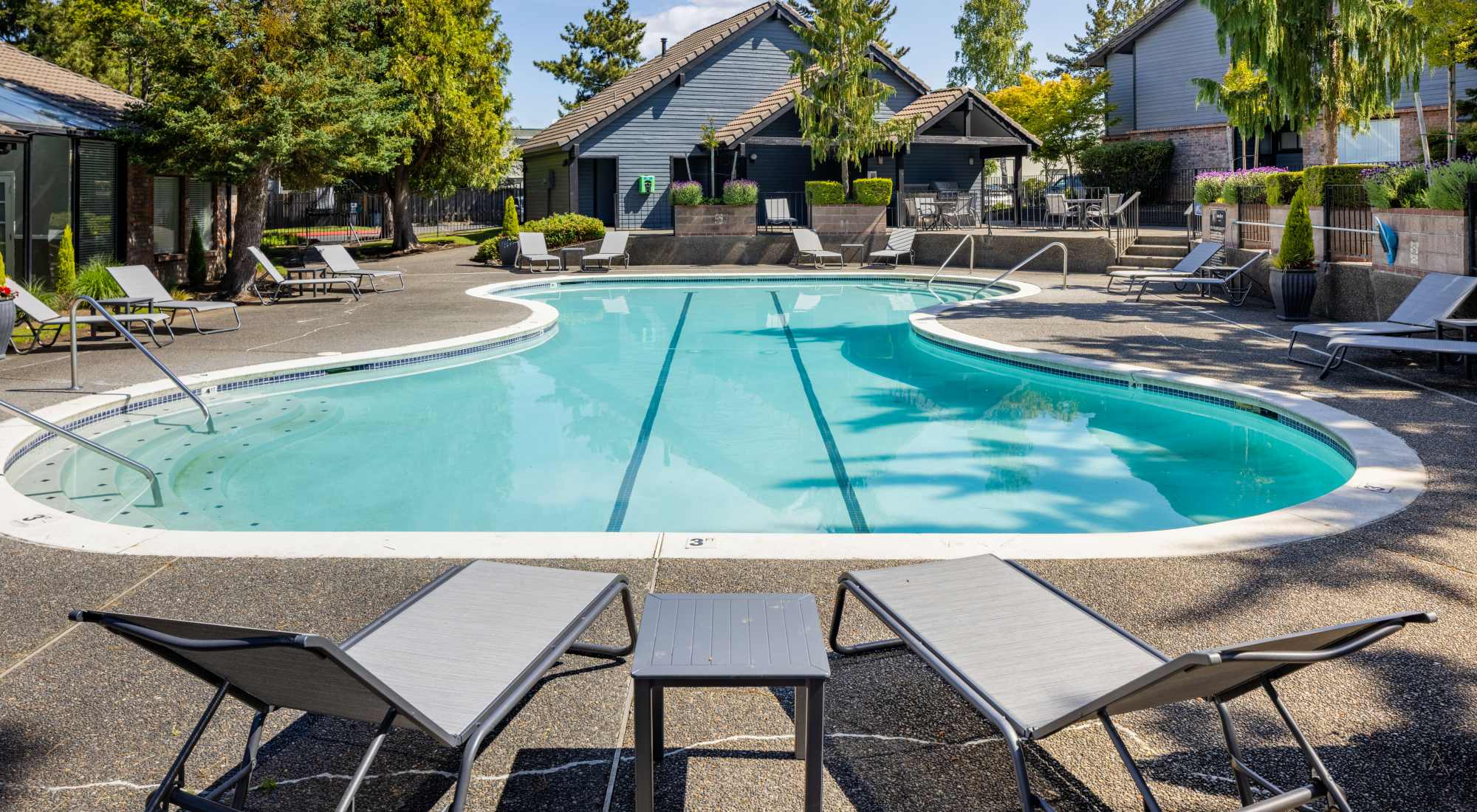 Swimming pool Area at Ansley Murrayhill in Tigard, Oregon