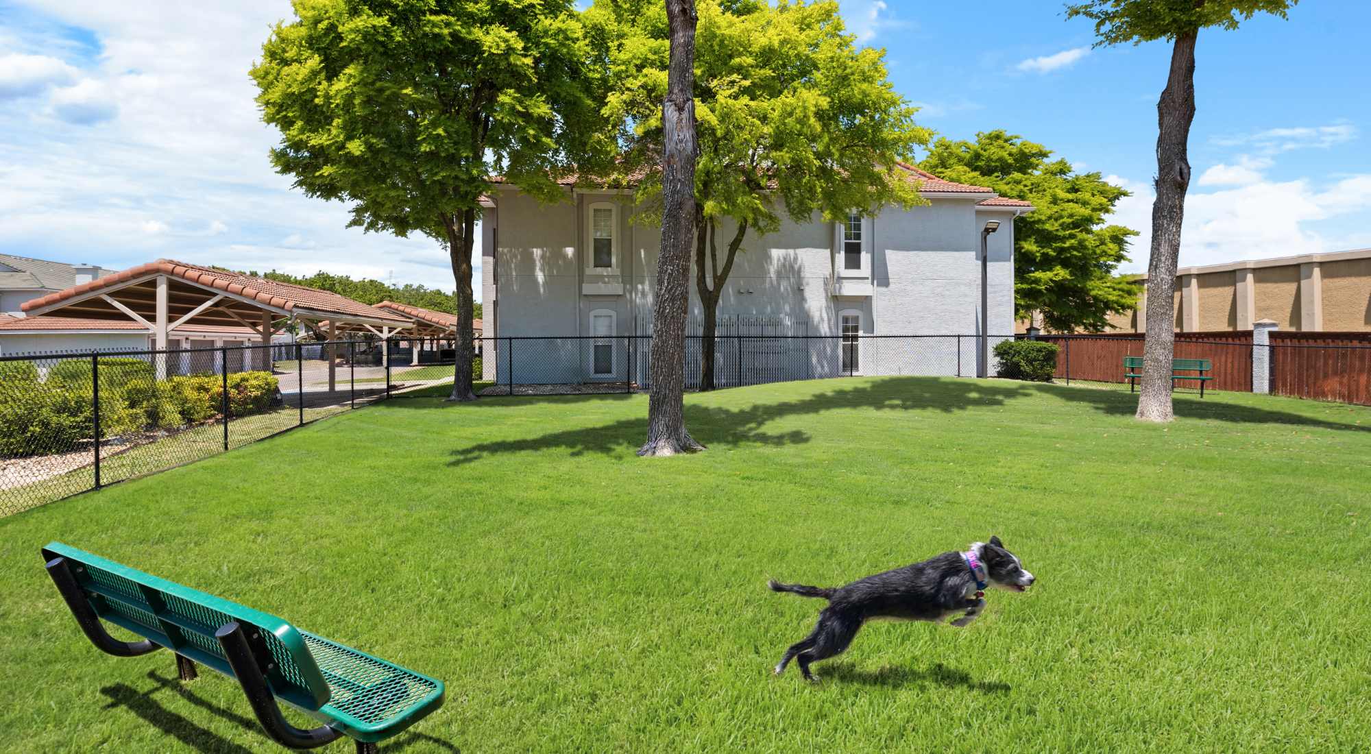 Dog park at Estates on Frankford