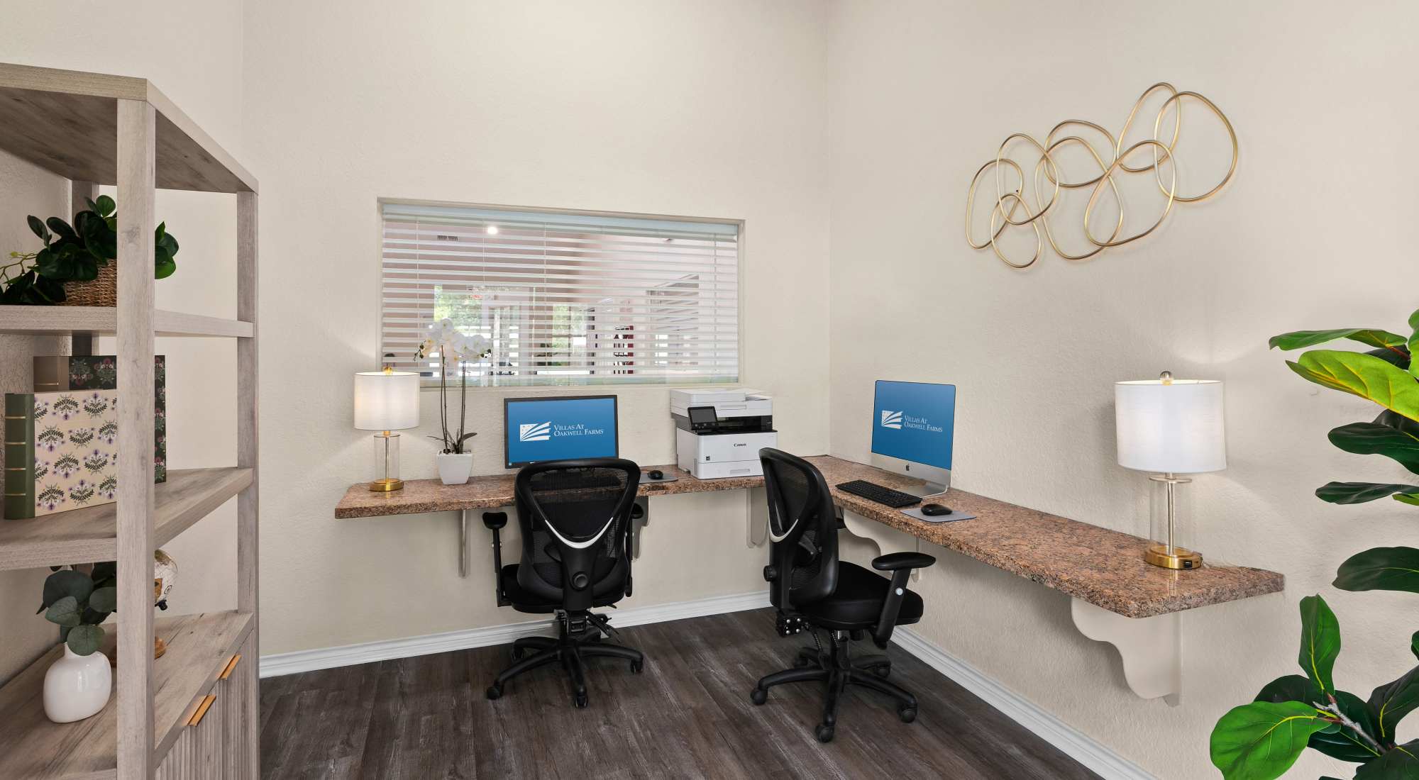 Cyber Lounge at Villas at Oakwell Farms