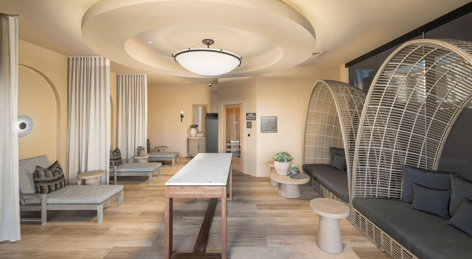 Tranquility Lounge at Tuscany at Gabriella Pointe in Gilbert, Arizona