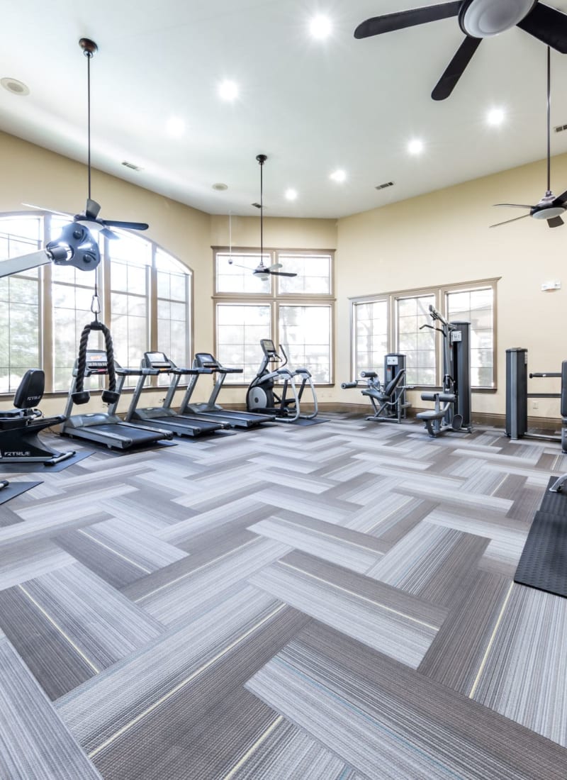 Fitness center at The Marquis at Brushy Creek in Austin, Texas