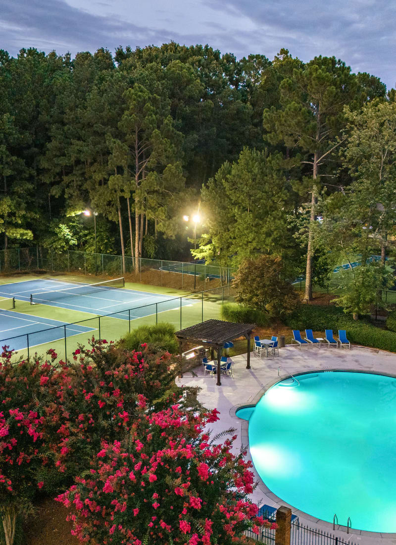 Swimming pool at Marquis at Perimeter Center in Atlanta, Georgia