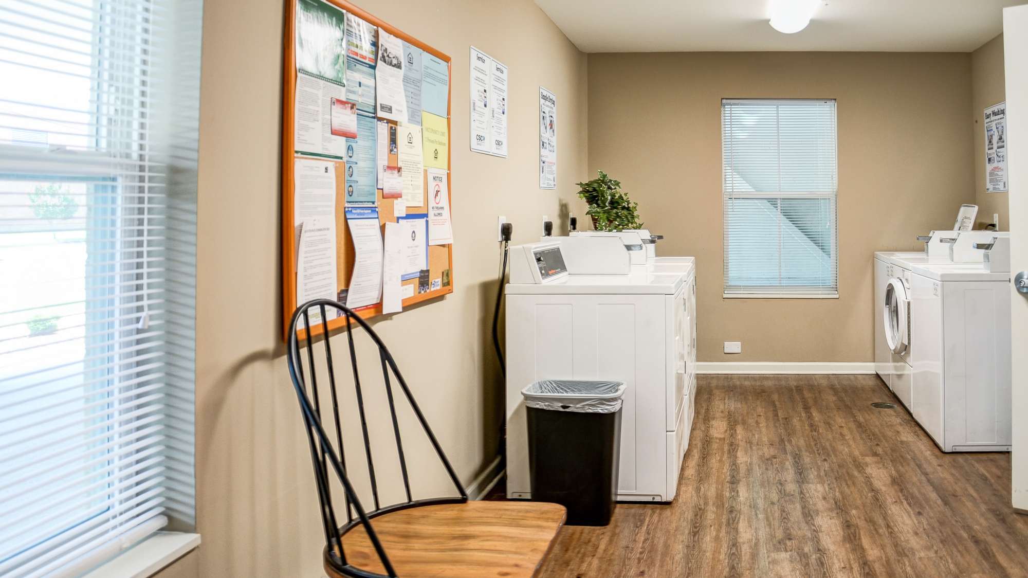 On-site laundry at The Banks At Berkley in Norfolk, Virginia