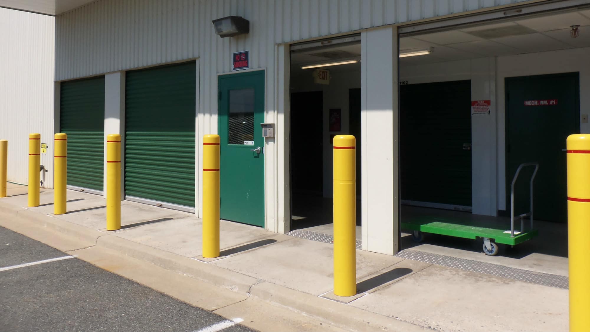 Dollies at Self Storage Plus in Charles Town, West Virginia