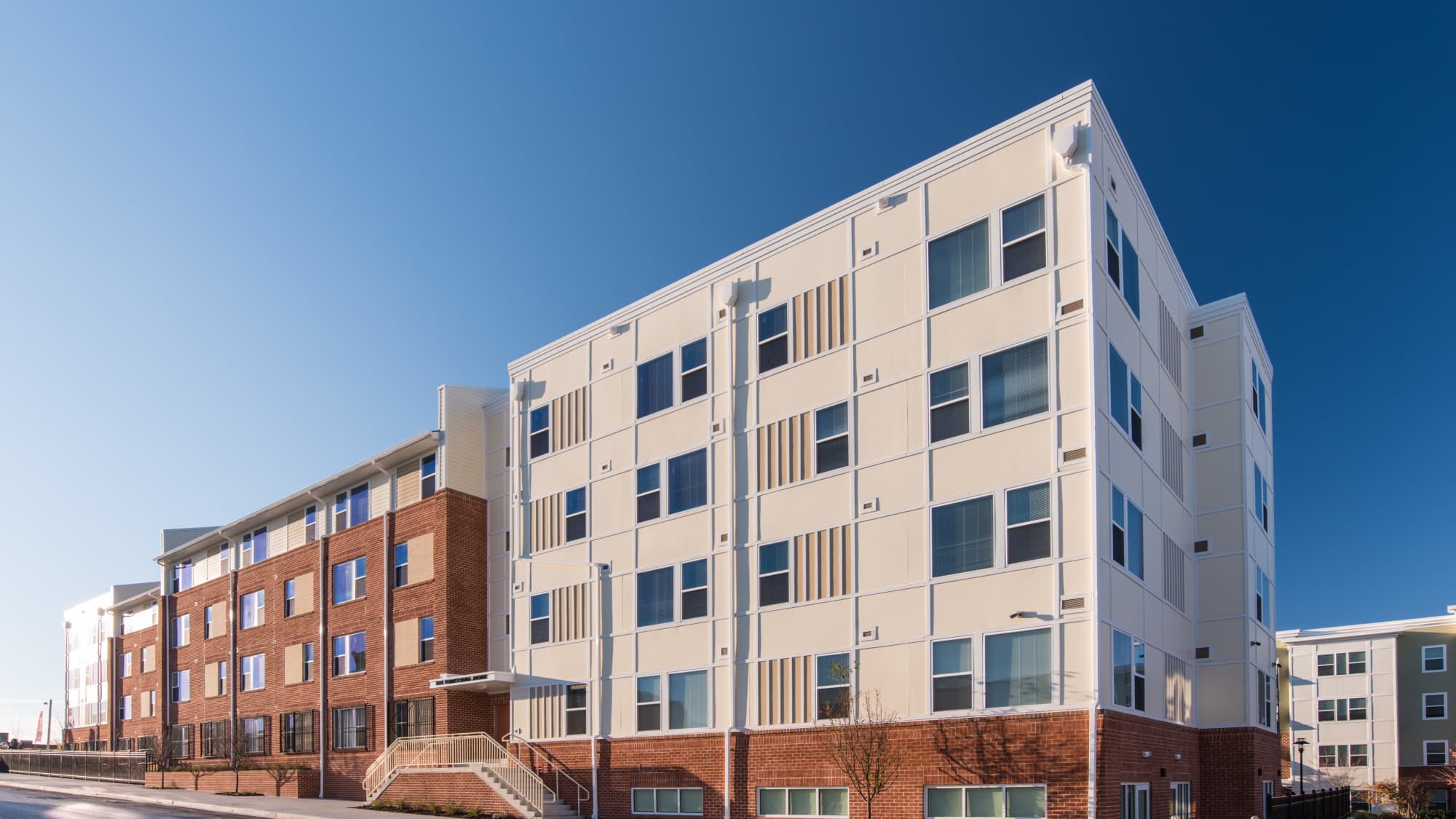 Exterior view of building at Penn Square II in Baltimore, Maryland