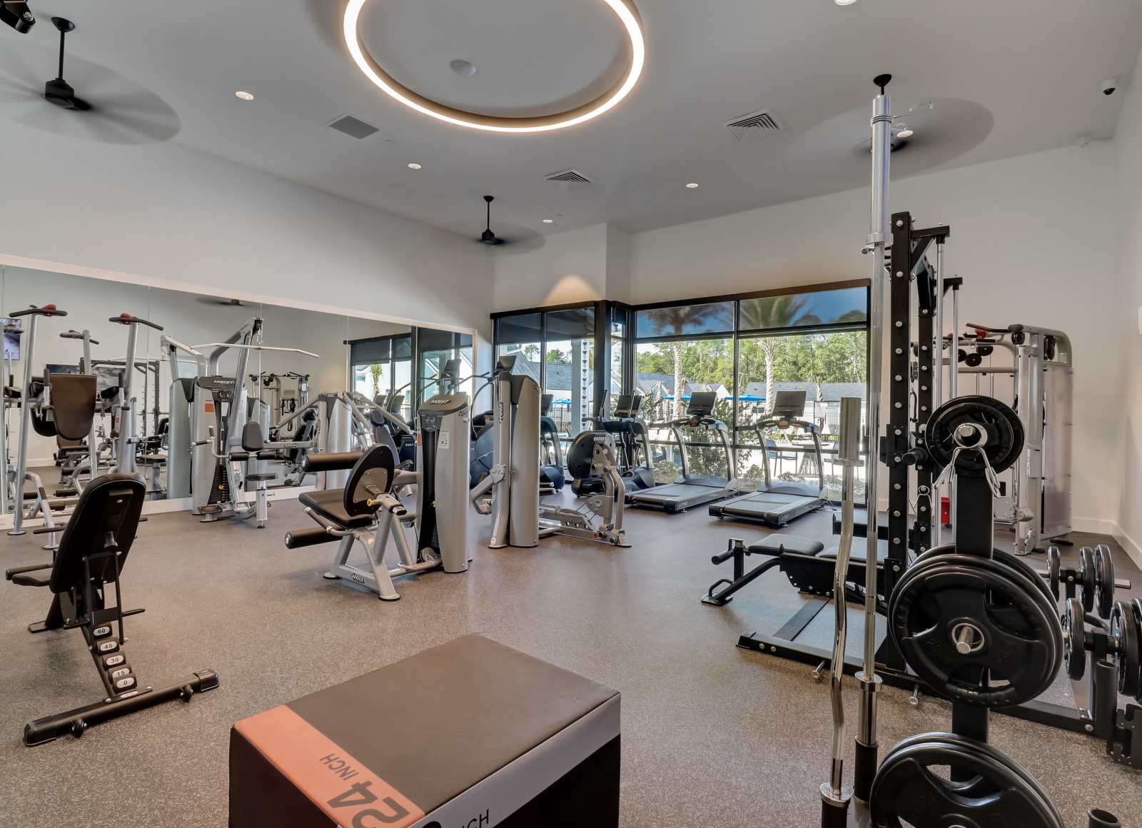 Gym at Cottage Street at eTown in Jacksonville, Florida