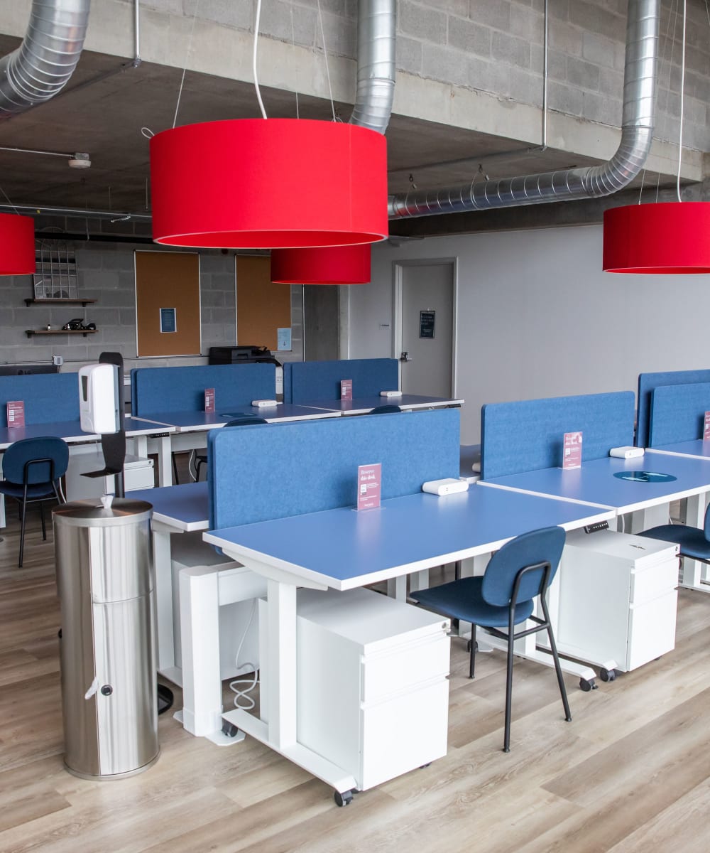 Coworking space at Kenect Nashville in Nashville, Tennessee