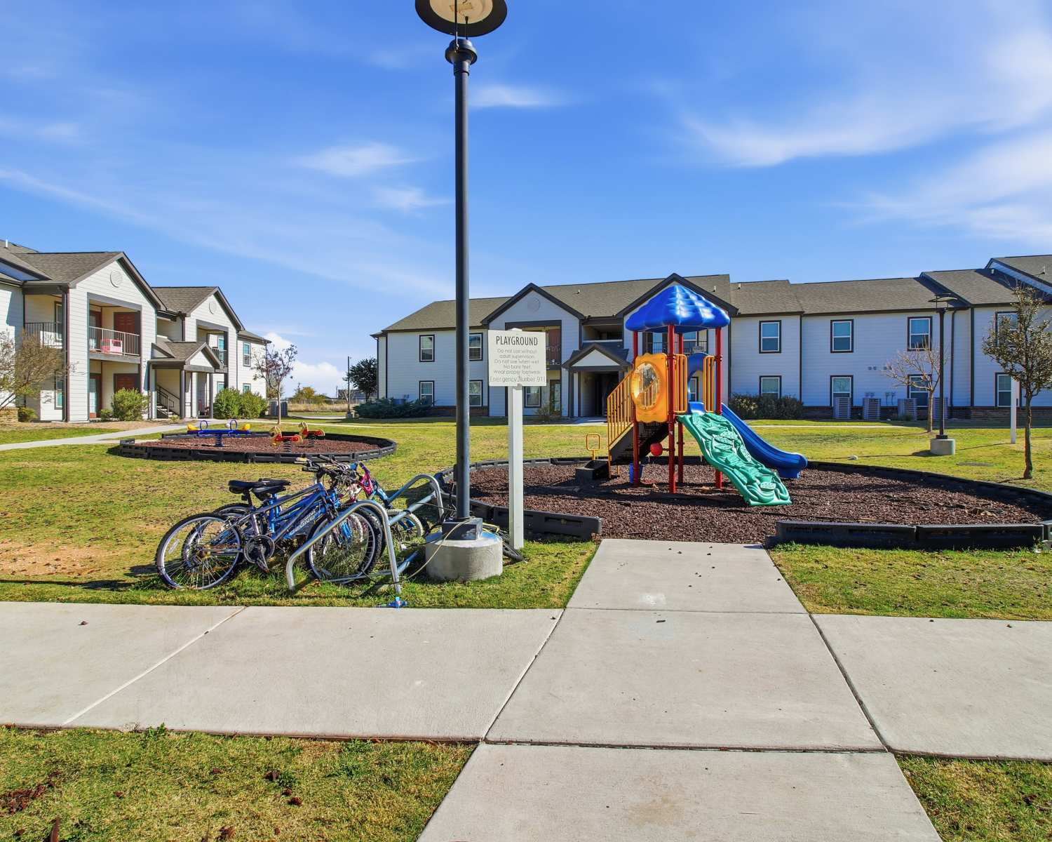 Modern apartments at Glenn Park in San Angelo,Texas
