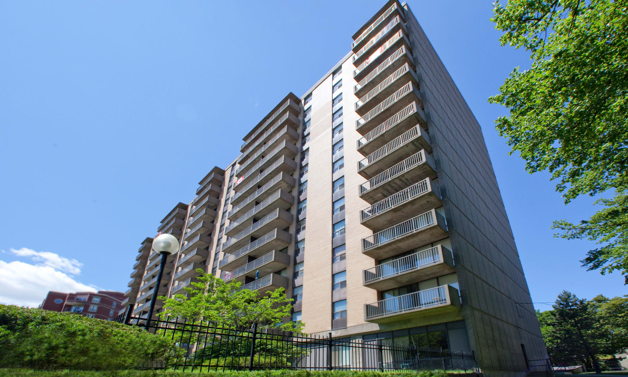 Exterior shot of MacDonald Apartments in Halifax