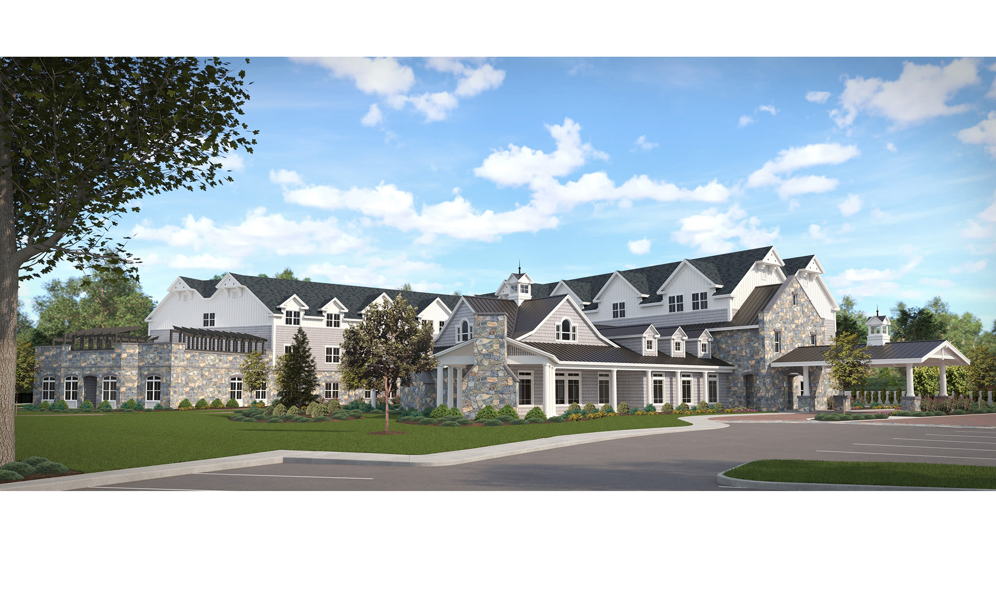 Senior living at Maplewood at Southport in Southport, CT
