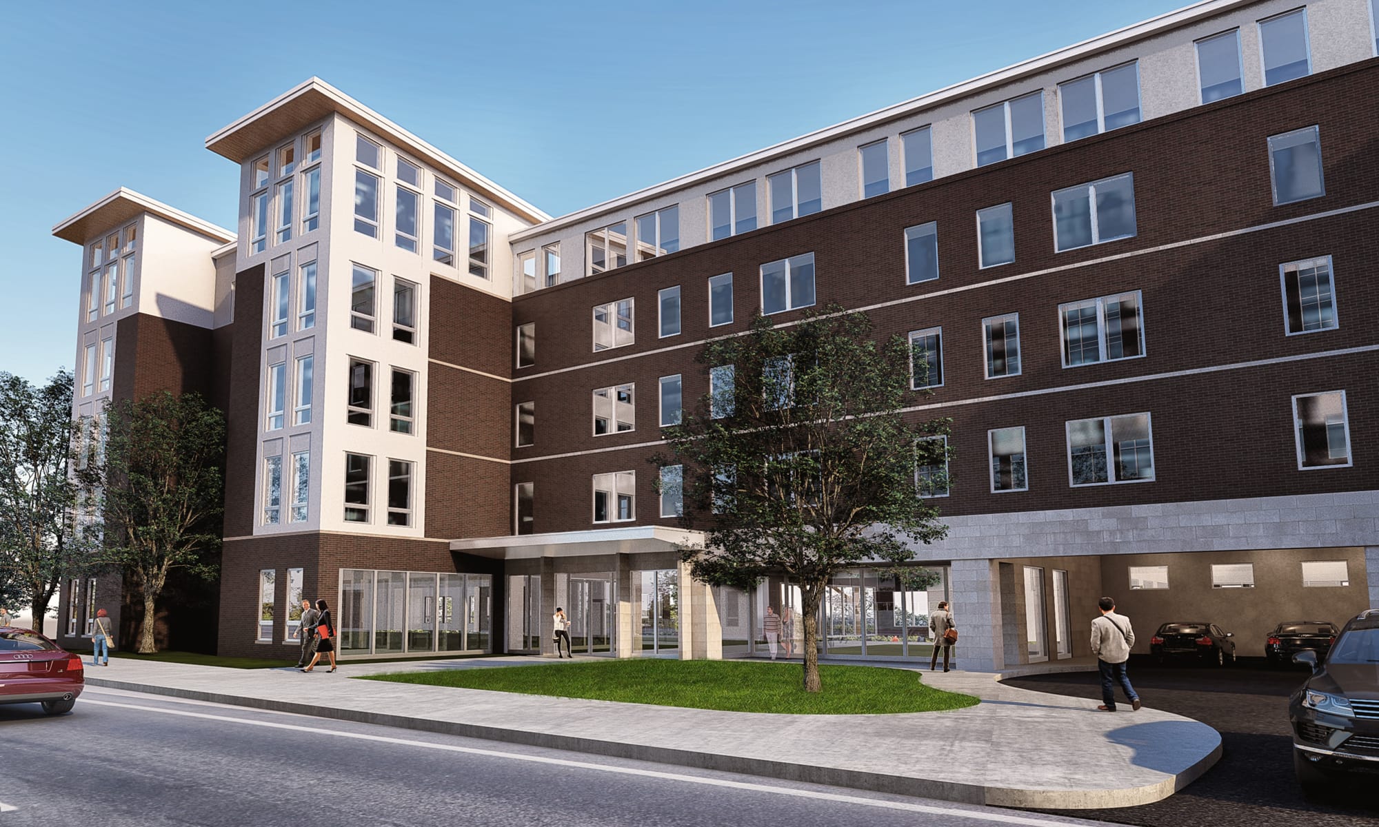 The Nathaniel apartments in Rochester, New York