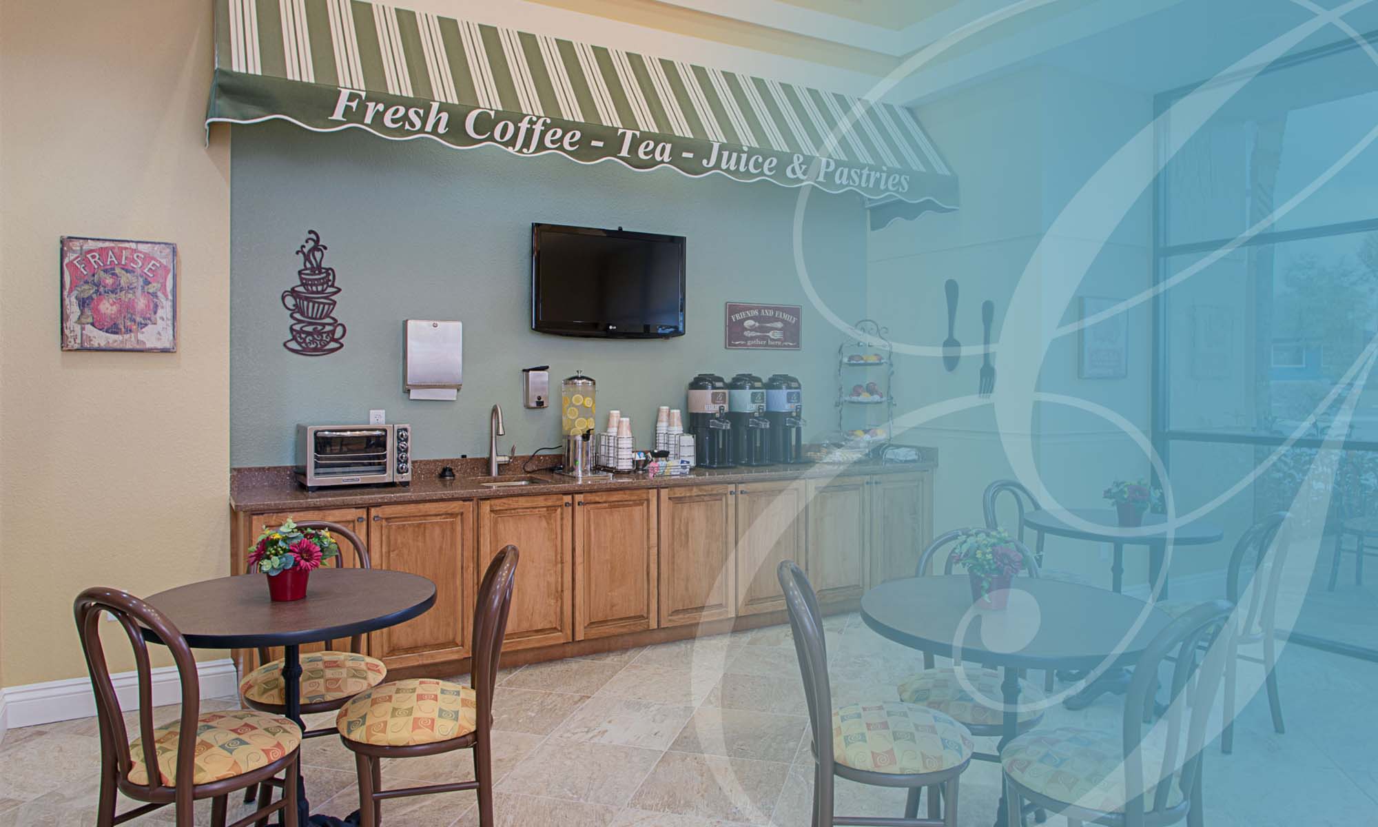 Cafe at Grand Villa of DeLand in DeLand, Florida