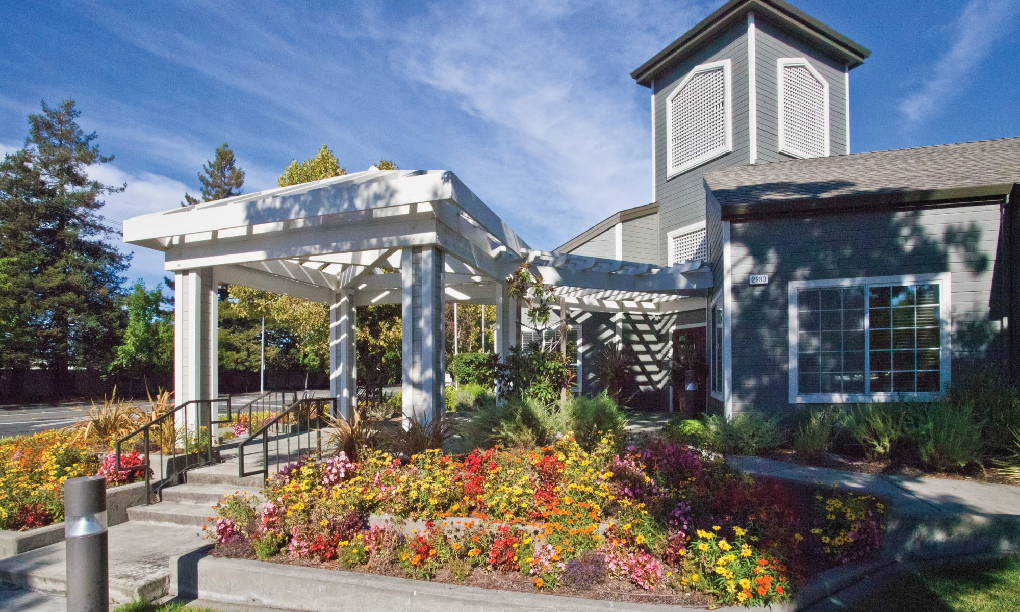 streeview at The Villages in Santa Rosa, California