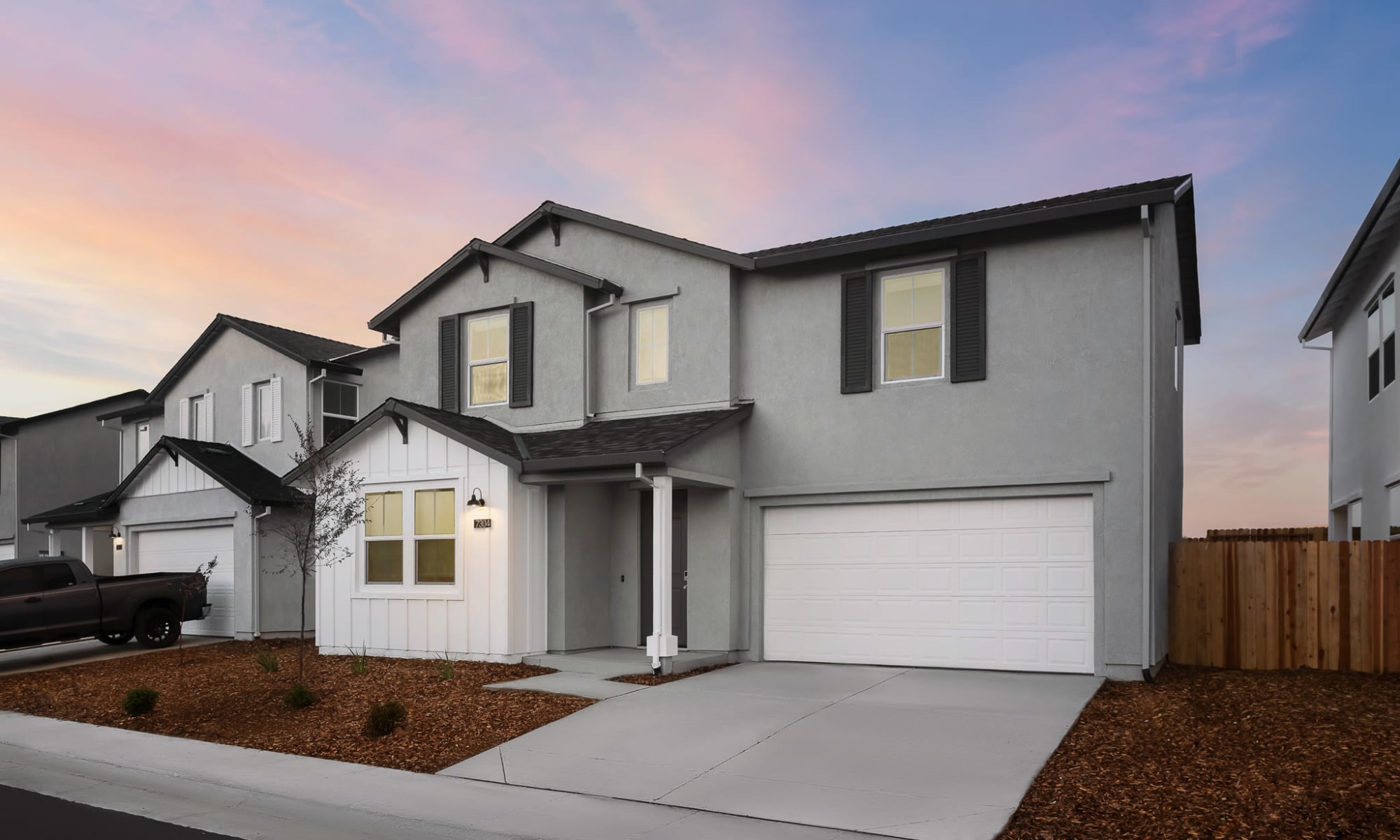 Luxury homes at Cyrene at South Mountain in Phoenix, Arizona