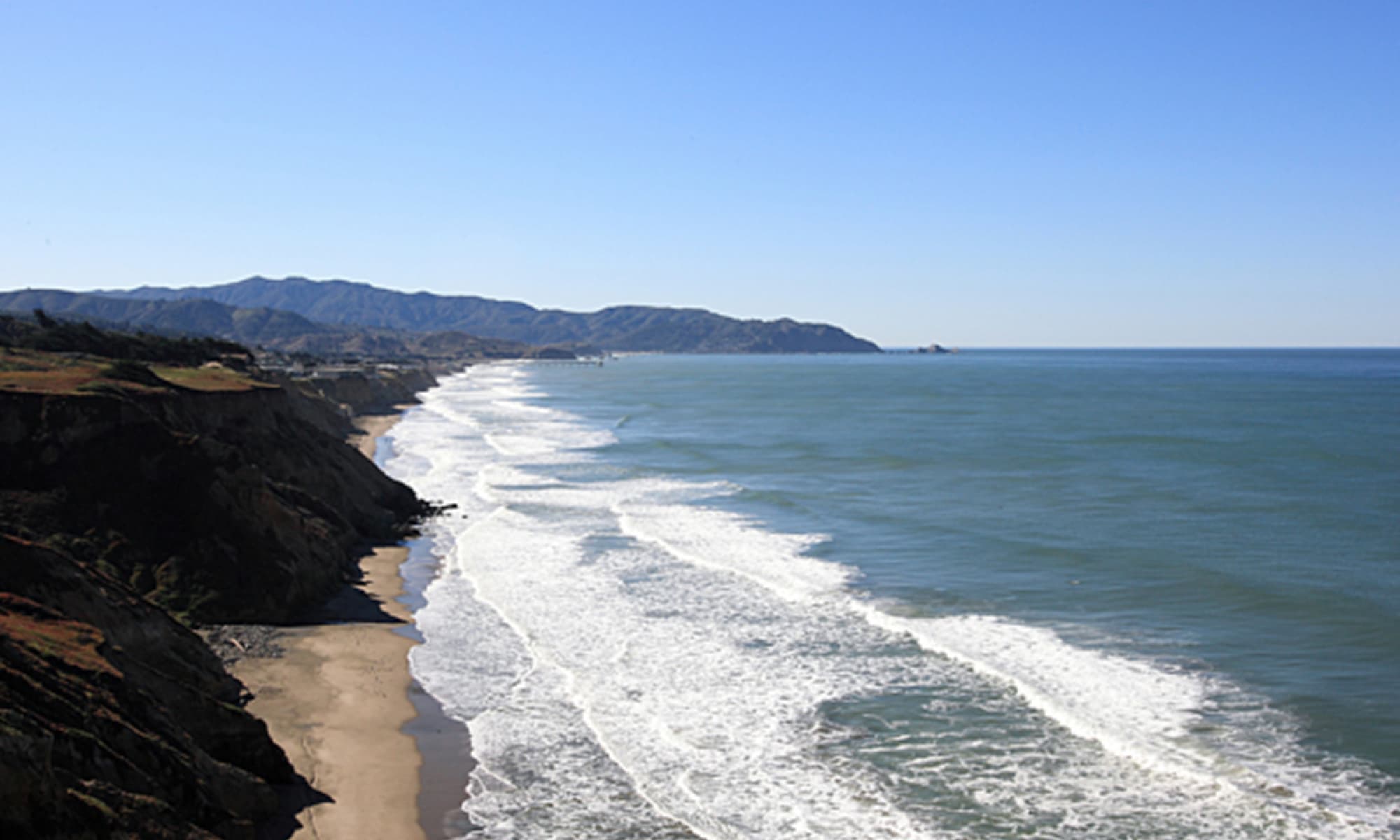 ocean views at SeaPointe in Pacifica, California