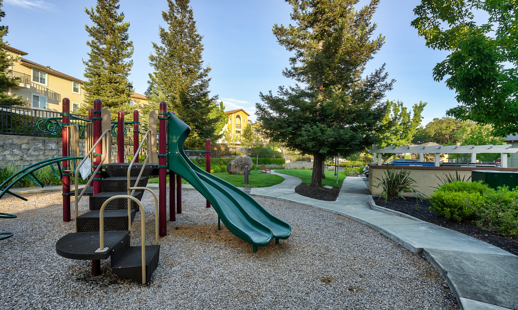 community playground at The Boulders at Fountaingrove in Santa Rosa, California