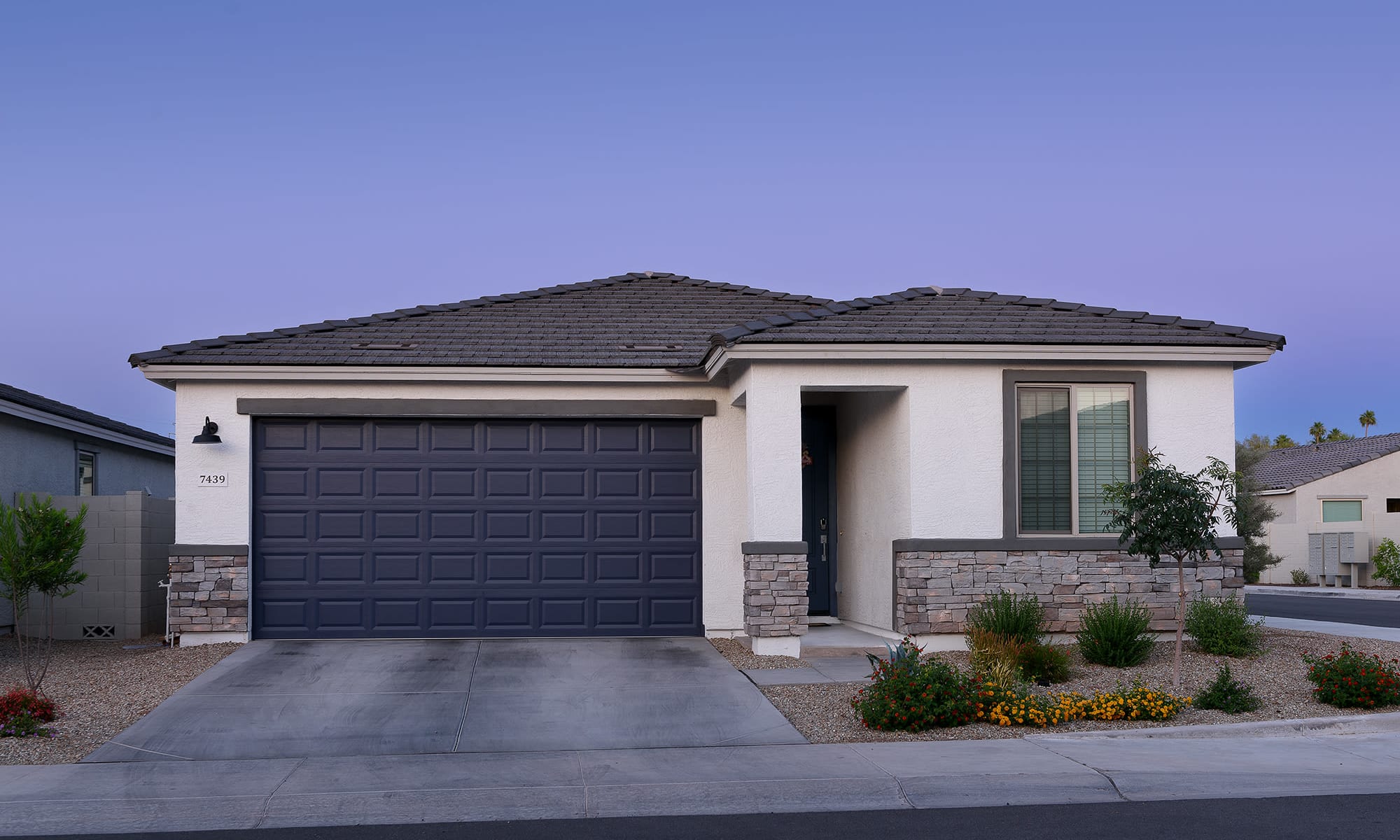 Exterior of our rental homes at Banyan Preserve in Phoenix, Arizona