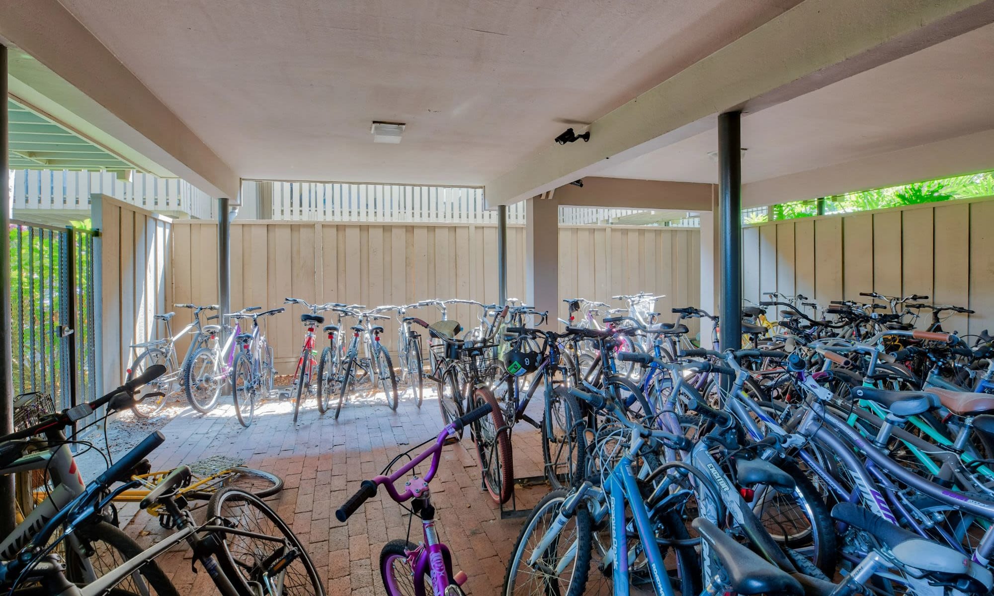 Bike Storage at Stanford Villa Apartment Homes in Palo Alto, California