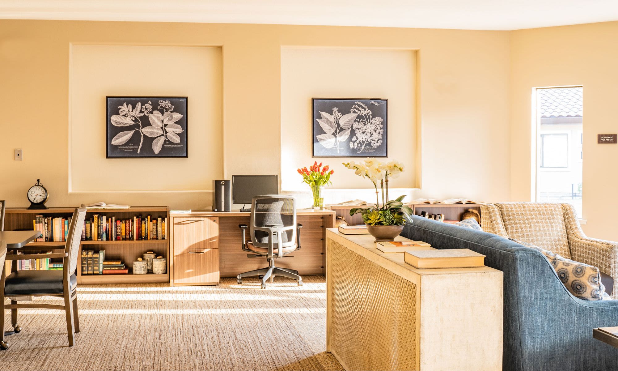 Living Area at Carefield Pleasanton in Pleasanton, California