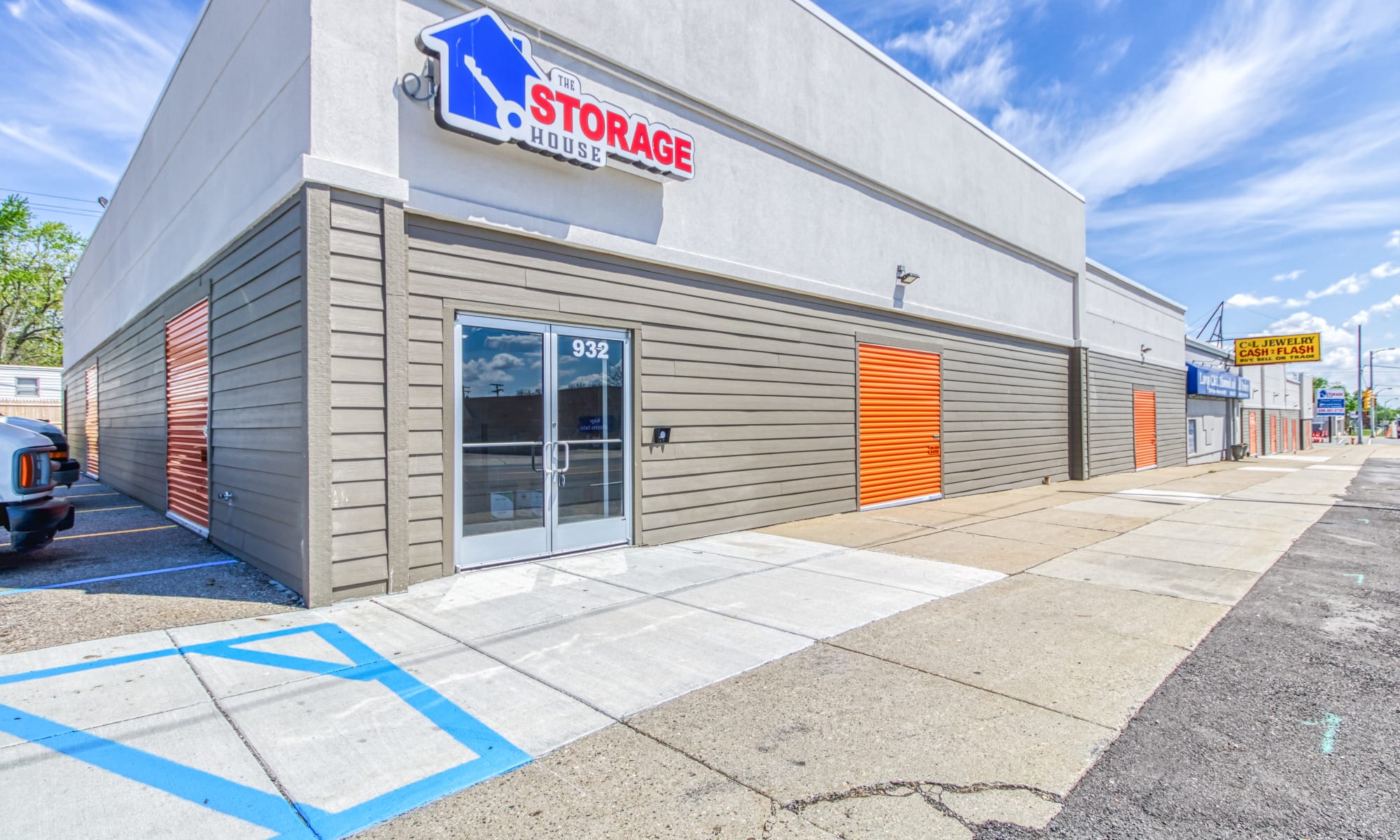 Self storage at The Storage House in Waterford Township, Michigan