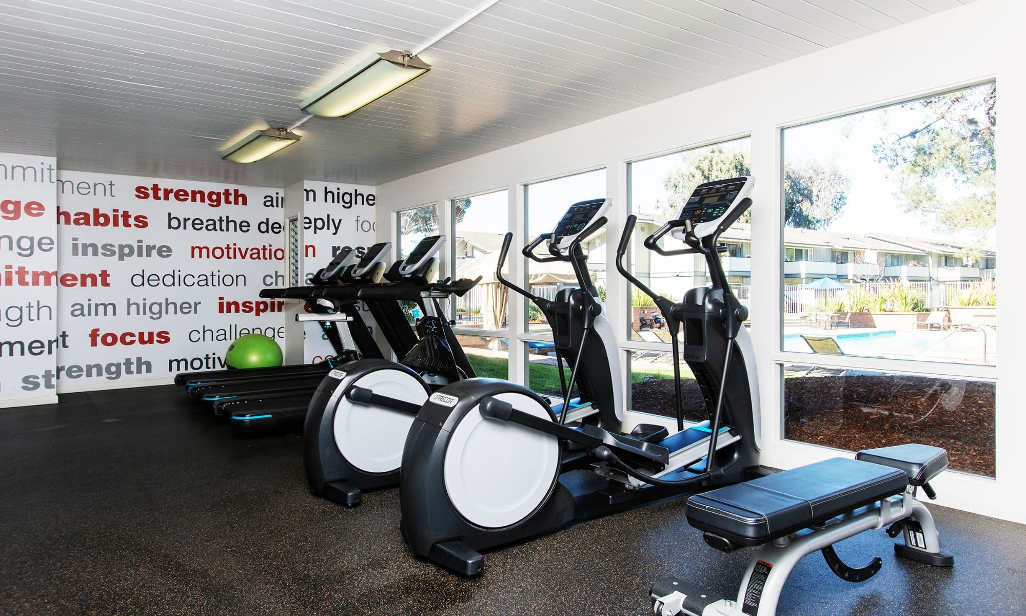 Gym at Sand Cove in Foster City, California