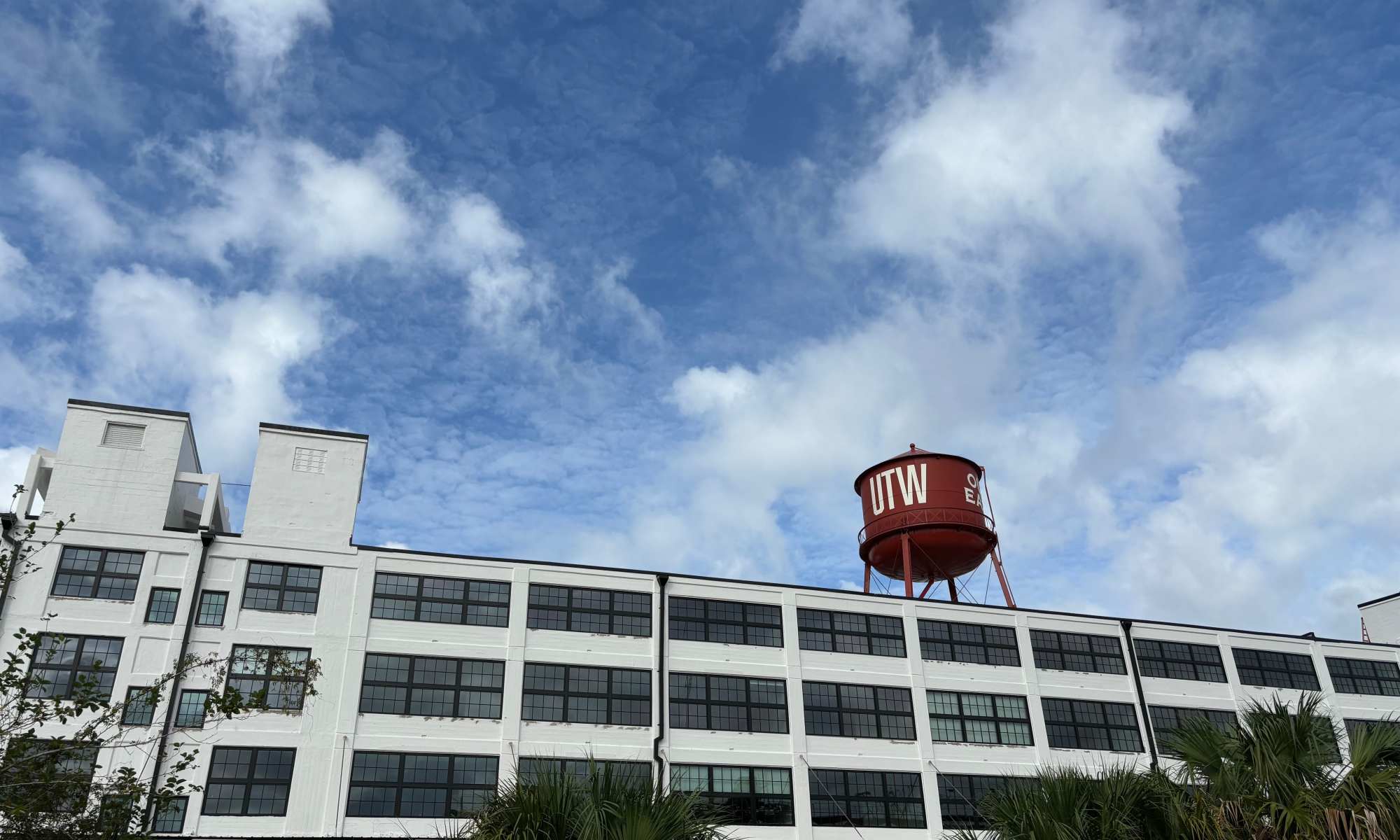 Large adaptive reuse project at Union Terminal Warehouse in Jacksonville, Florida