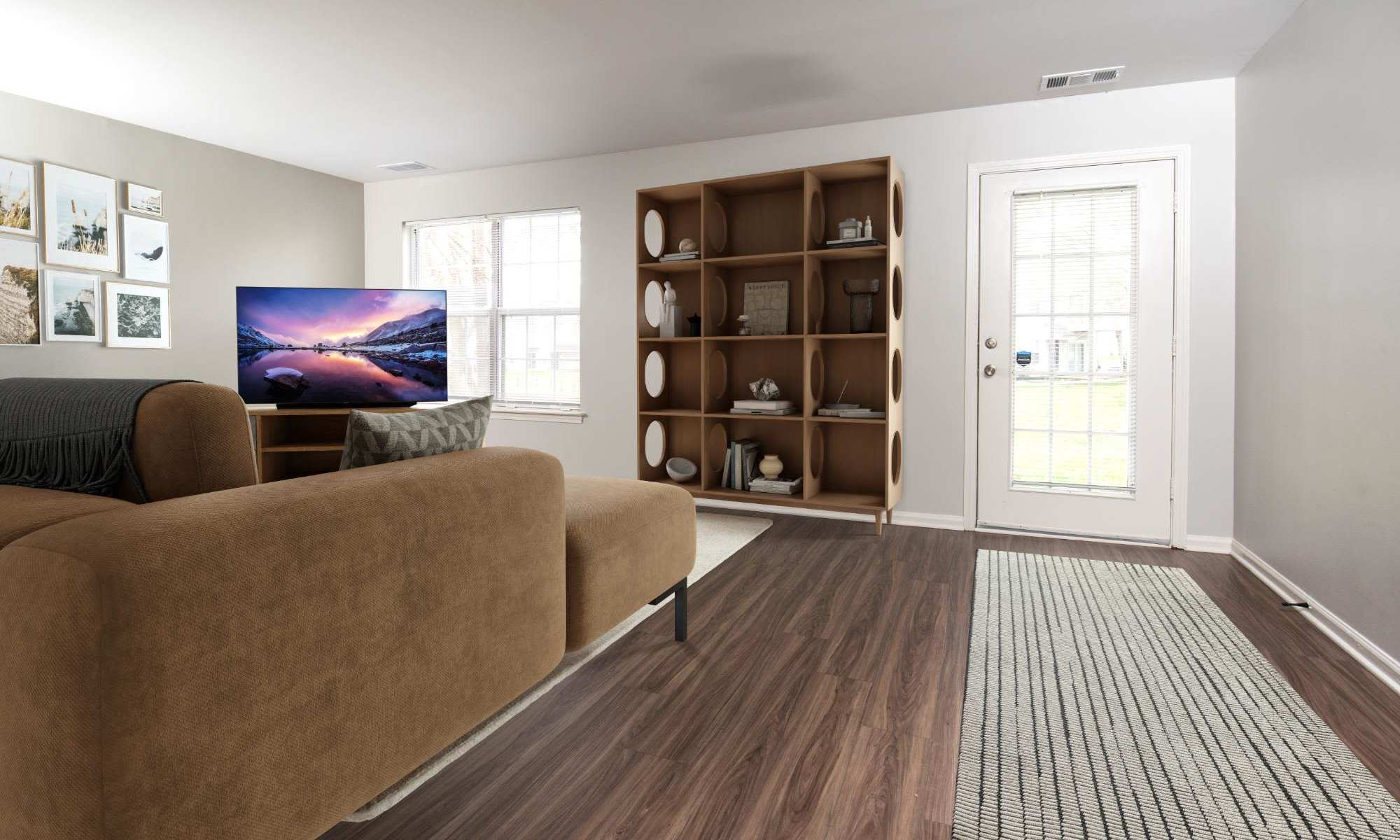 living room at Iron Ridge and Stonegate Apartments in Elkton, Maryland