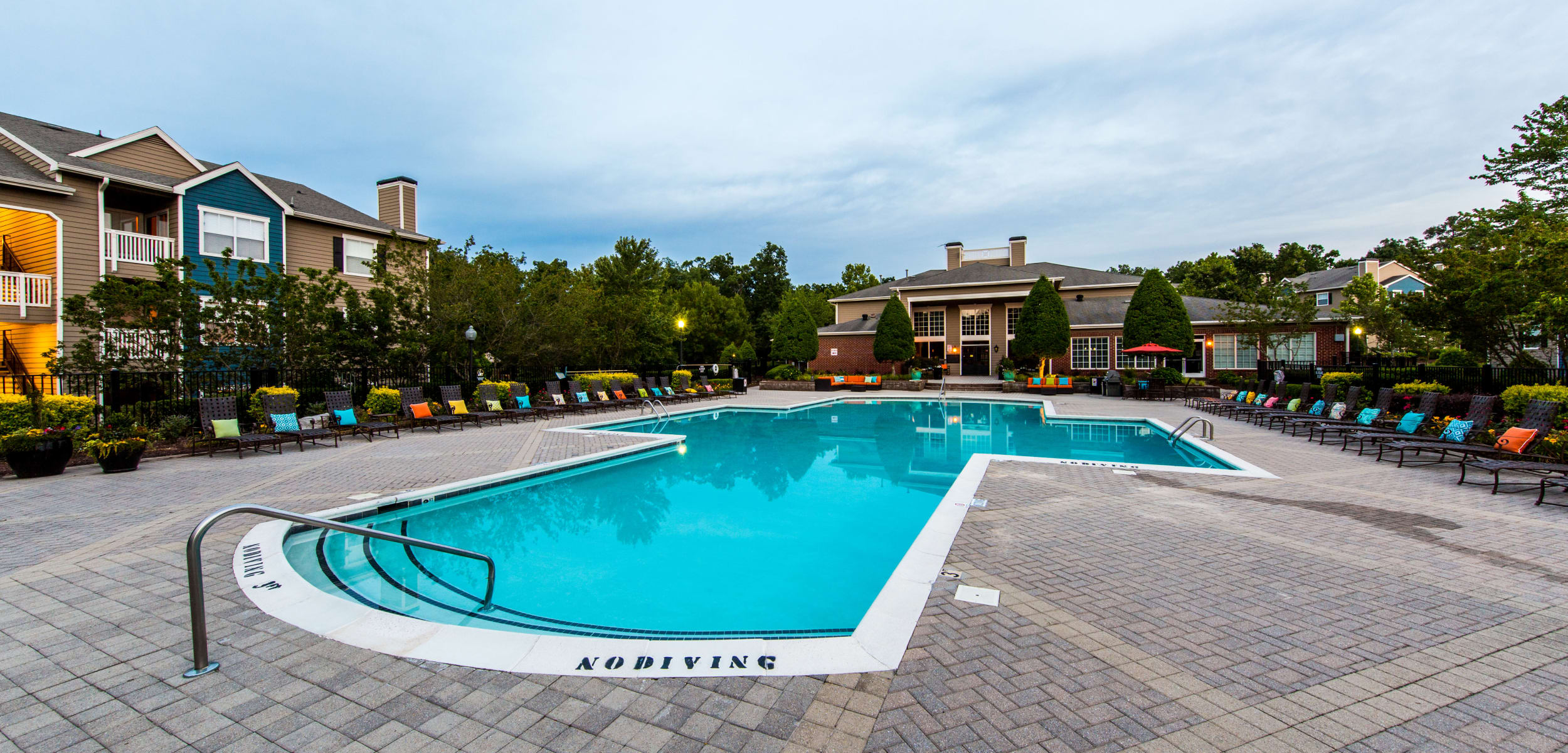 Outdoor pool at Marquis at Silverton in Cary, North Carolina
