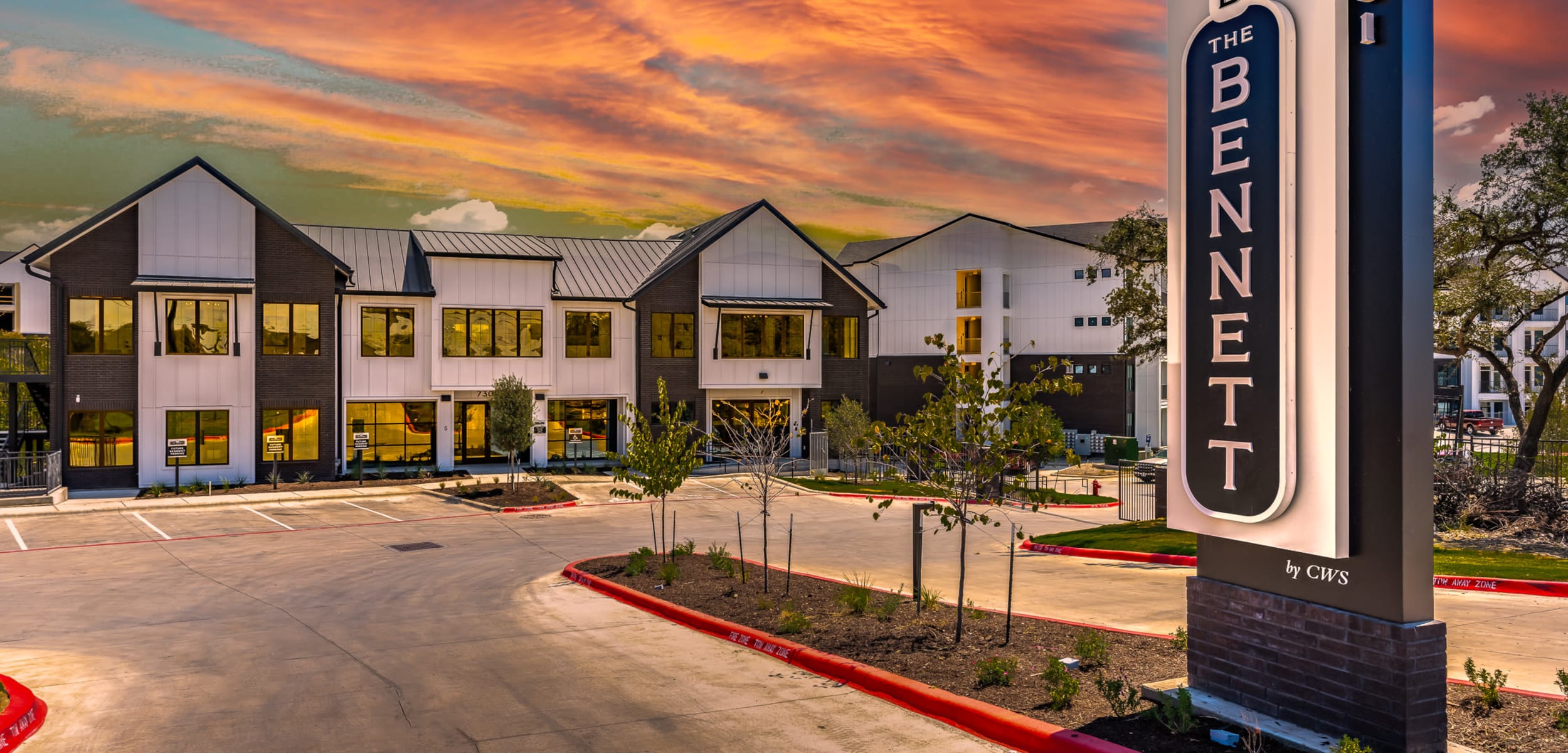 Brand new luxury apartment community in south austin at The Bennett in Austin, Texas