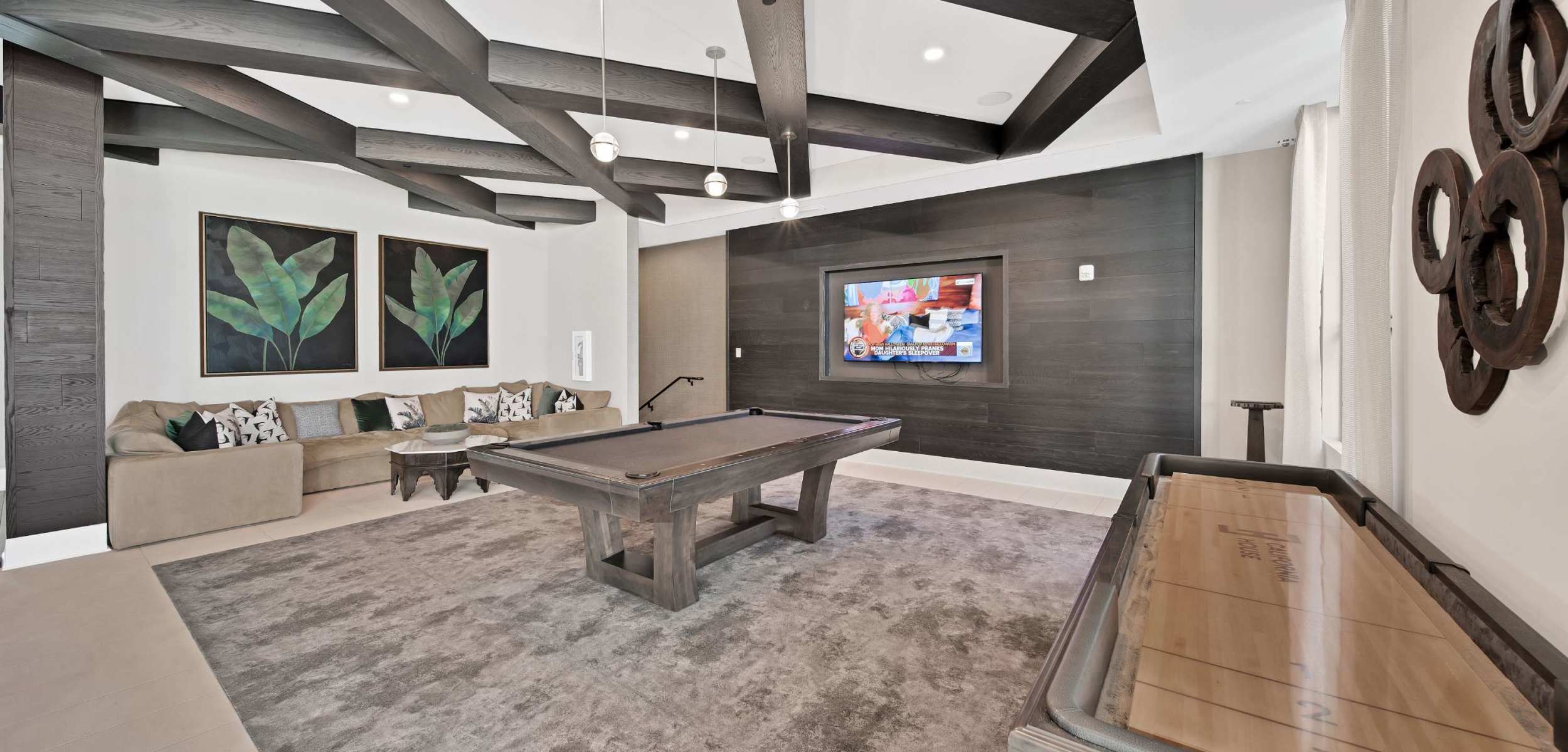 Recreation Room at Palmera in Doral, Florida