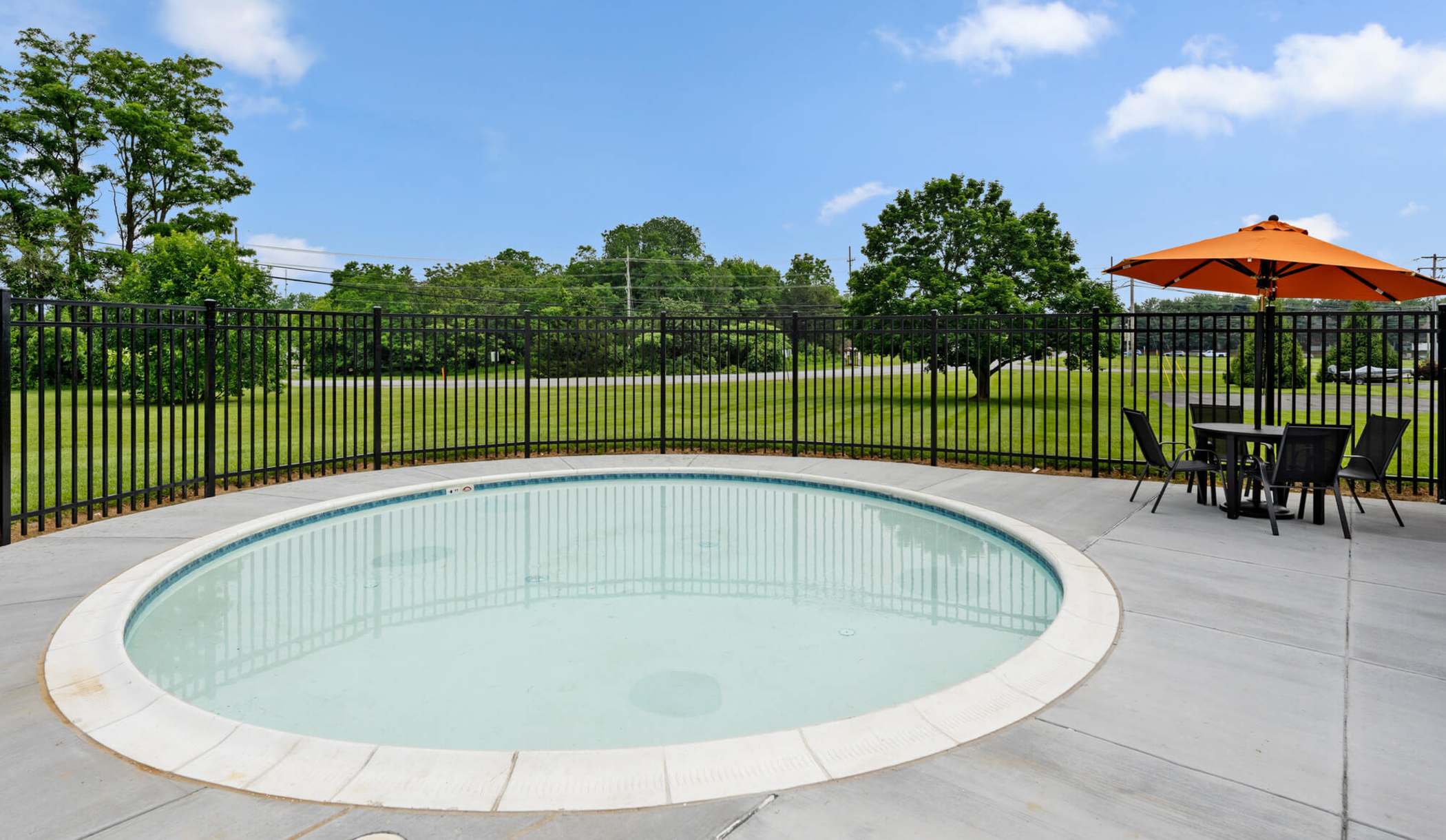 kiddie pool at The Ridge in Hagerstown, Maryland