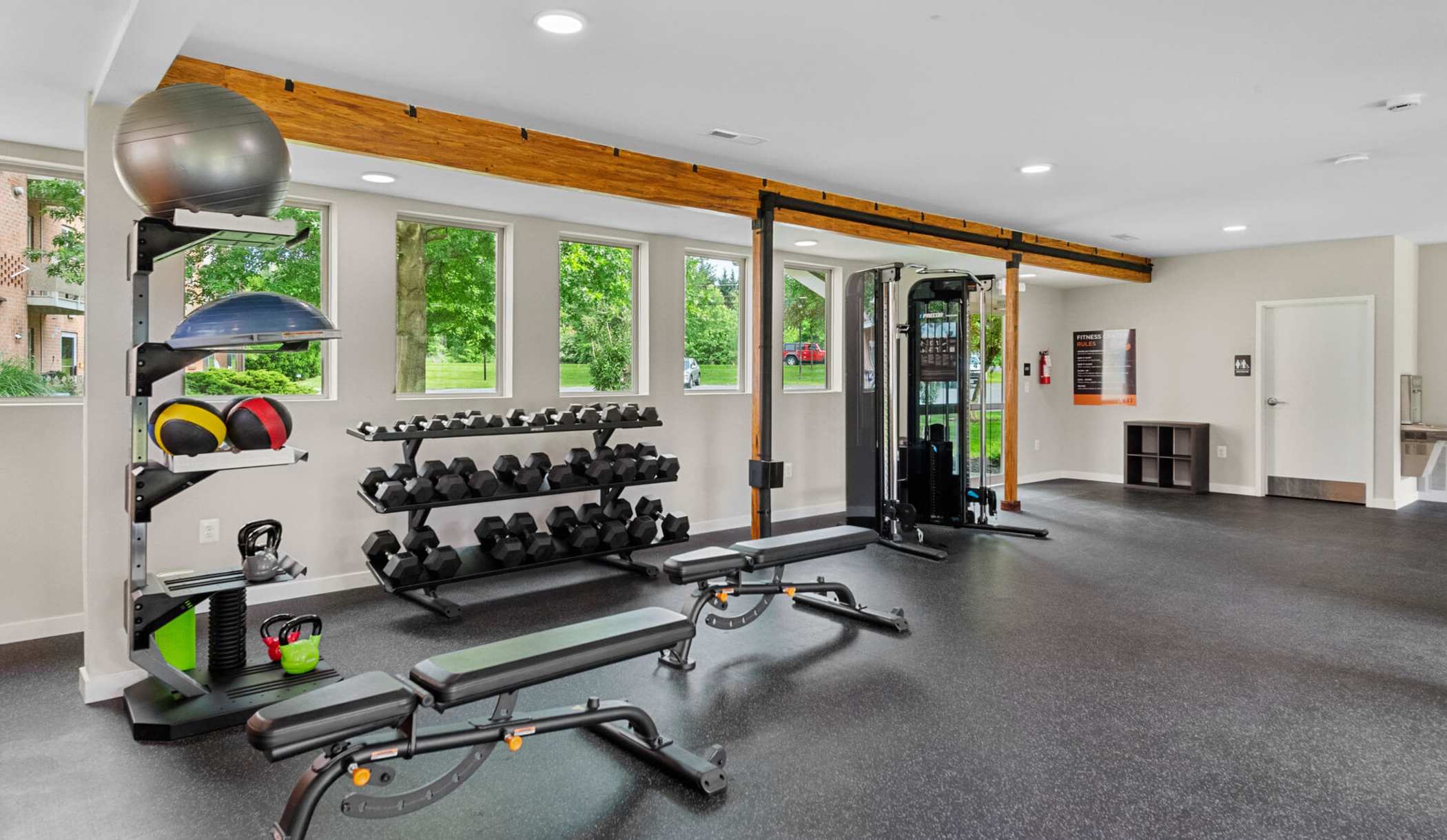 new fitness center at The Ridge in Hagerstown, Maryland
