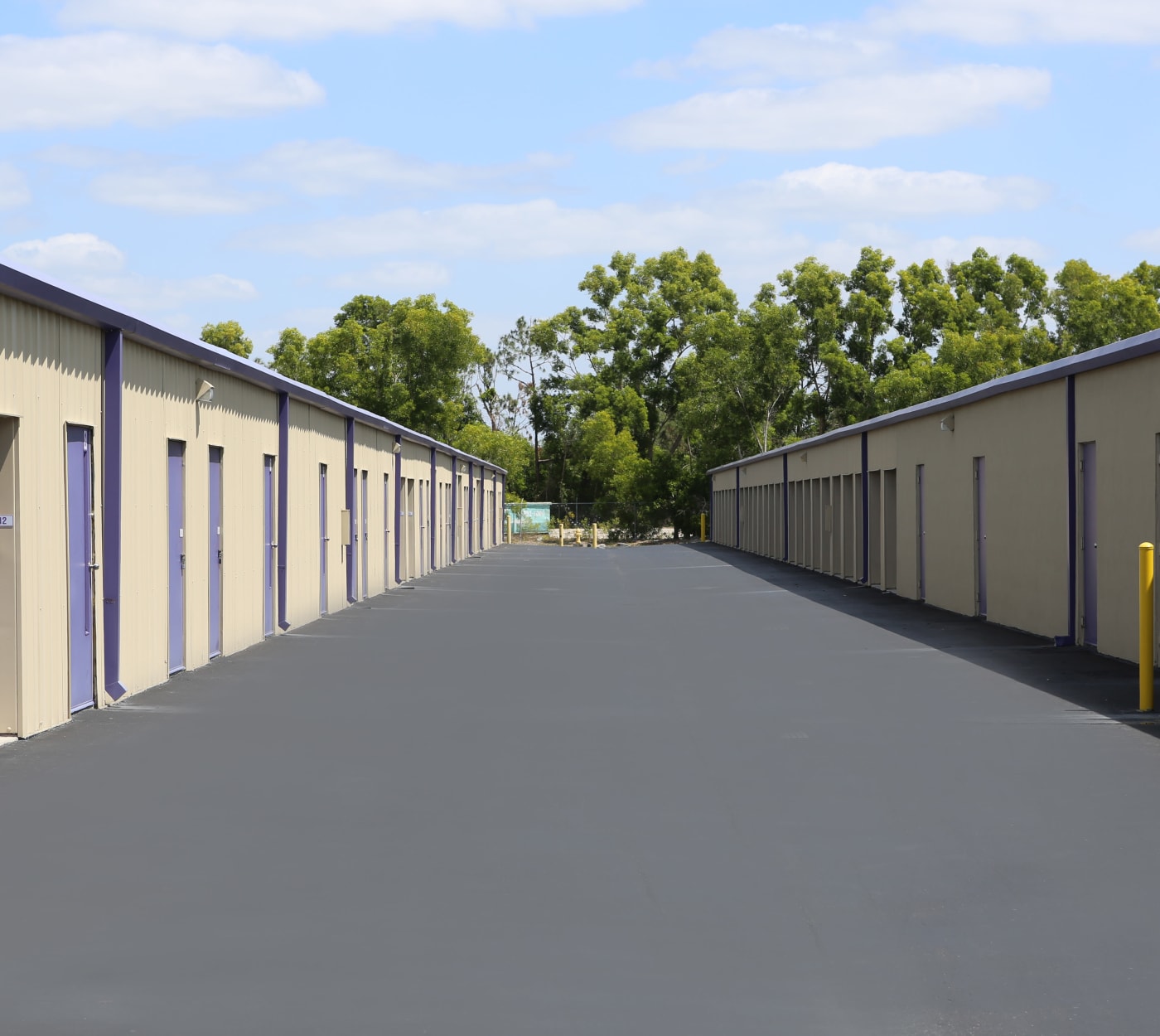 Entrance to the office at Midgard Self Storage in Little River, South Carolina