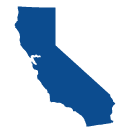 Locations in california icon