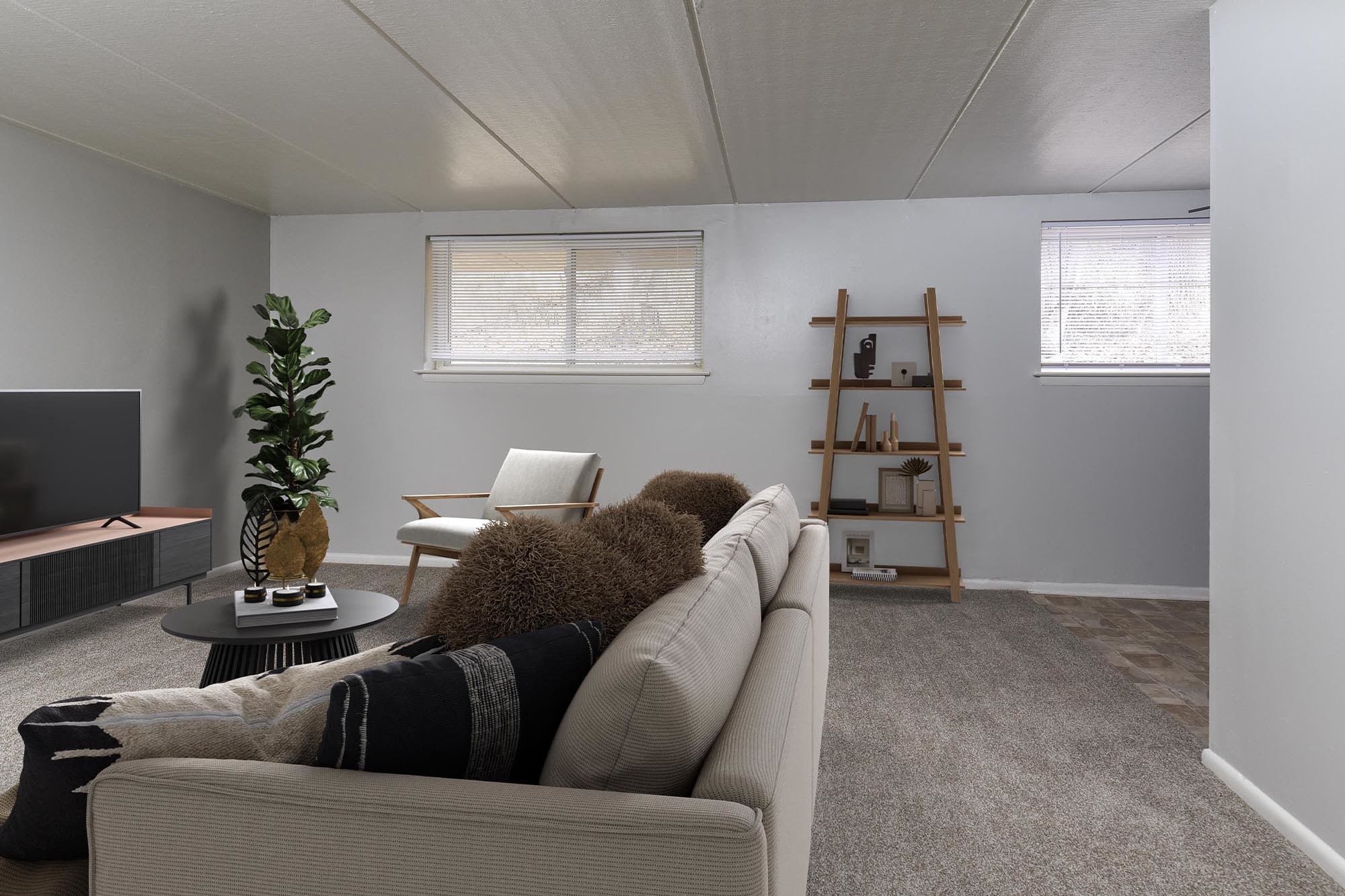 living room at Westover Pointe in Wilmington, Delaware