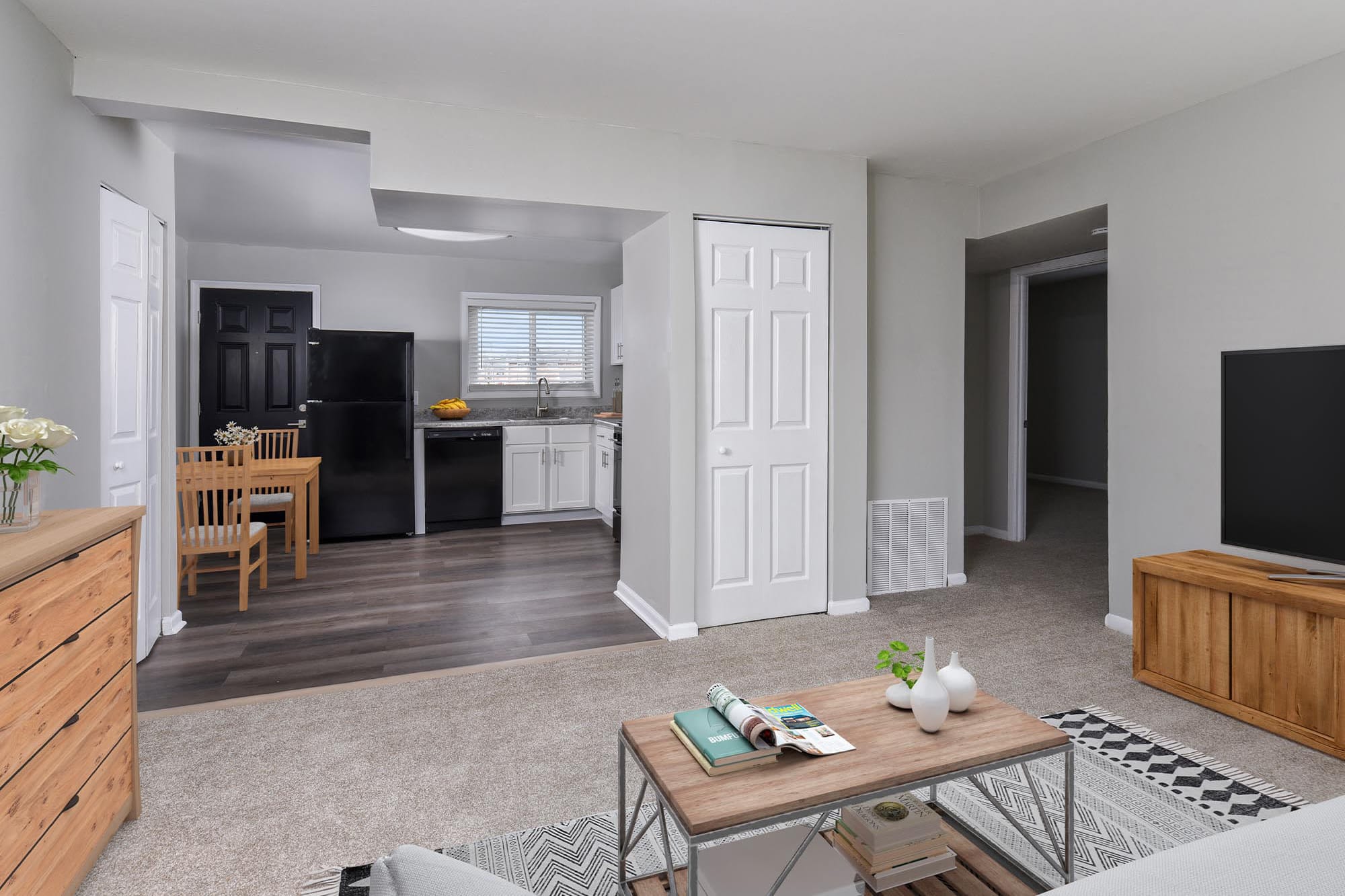 Bedroom at Pointe at River City in Richmond, Virginia