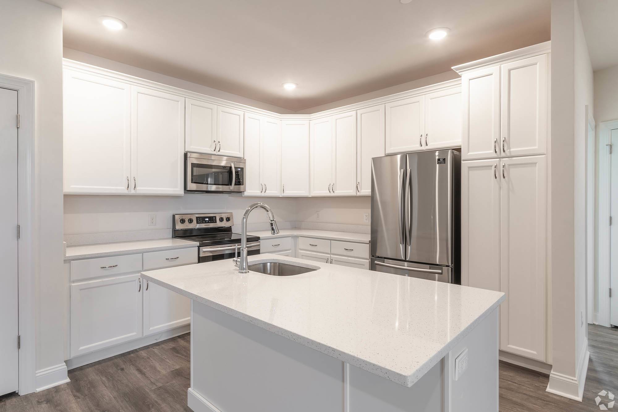 Upgraded kitchen at The Residences at St. Joseph Court in Levittown, Pennsylvania
