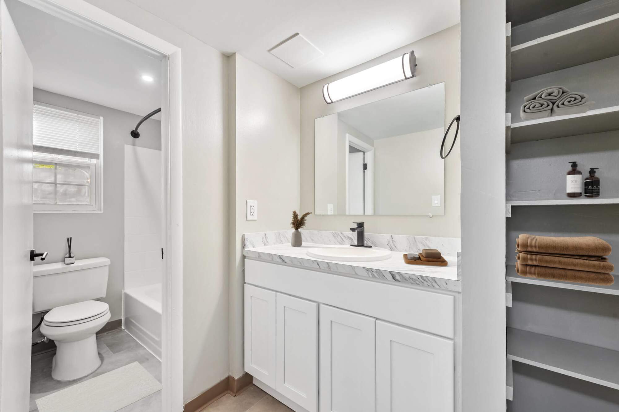 bathroom at Fox Pointe in Hi-Nella, New Jersey