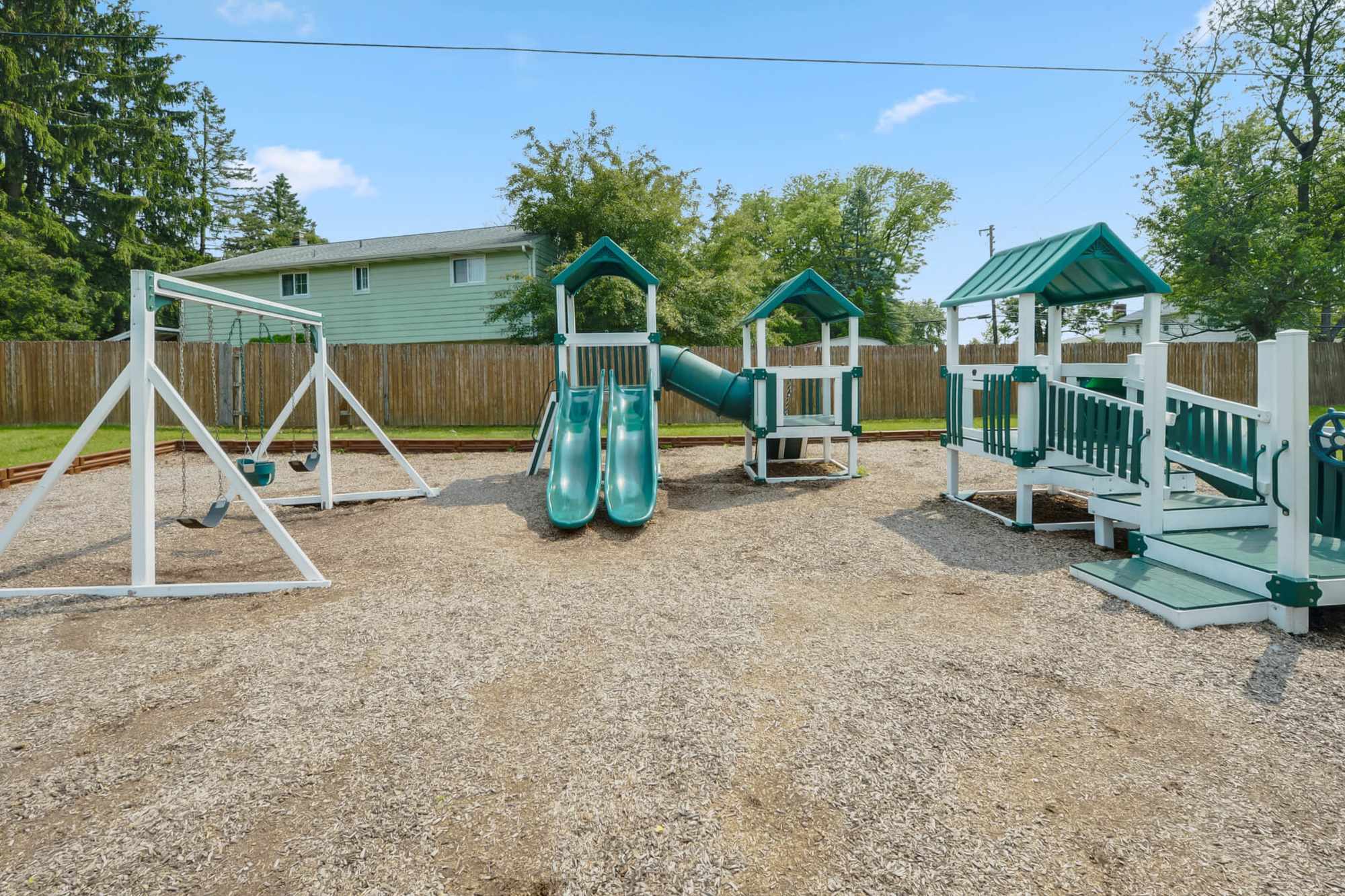 Playground at Lehigh Square in Allentown, Pennsylvania
