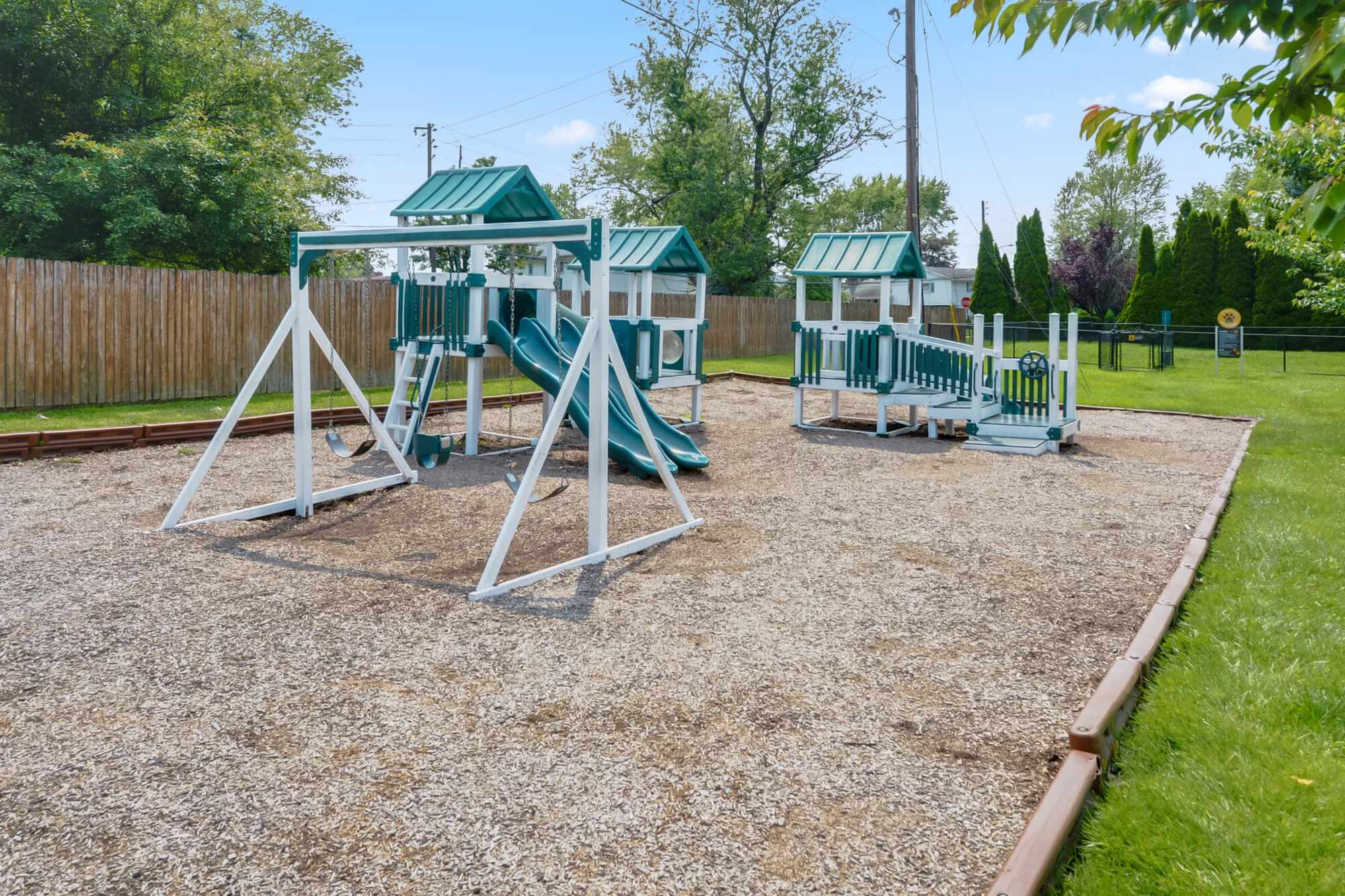 Playground at Lehigh Square in Allentown, Pennsylvania