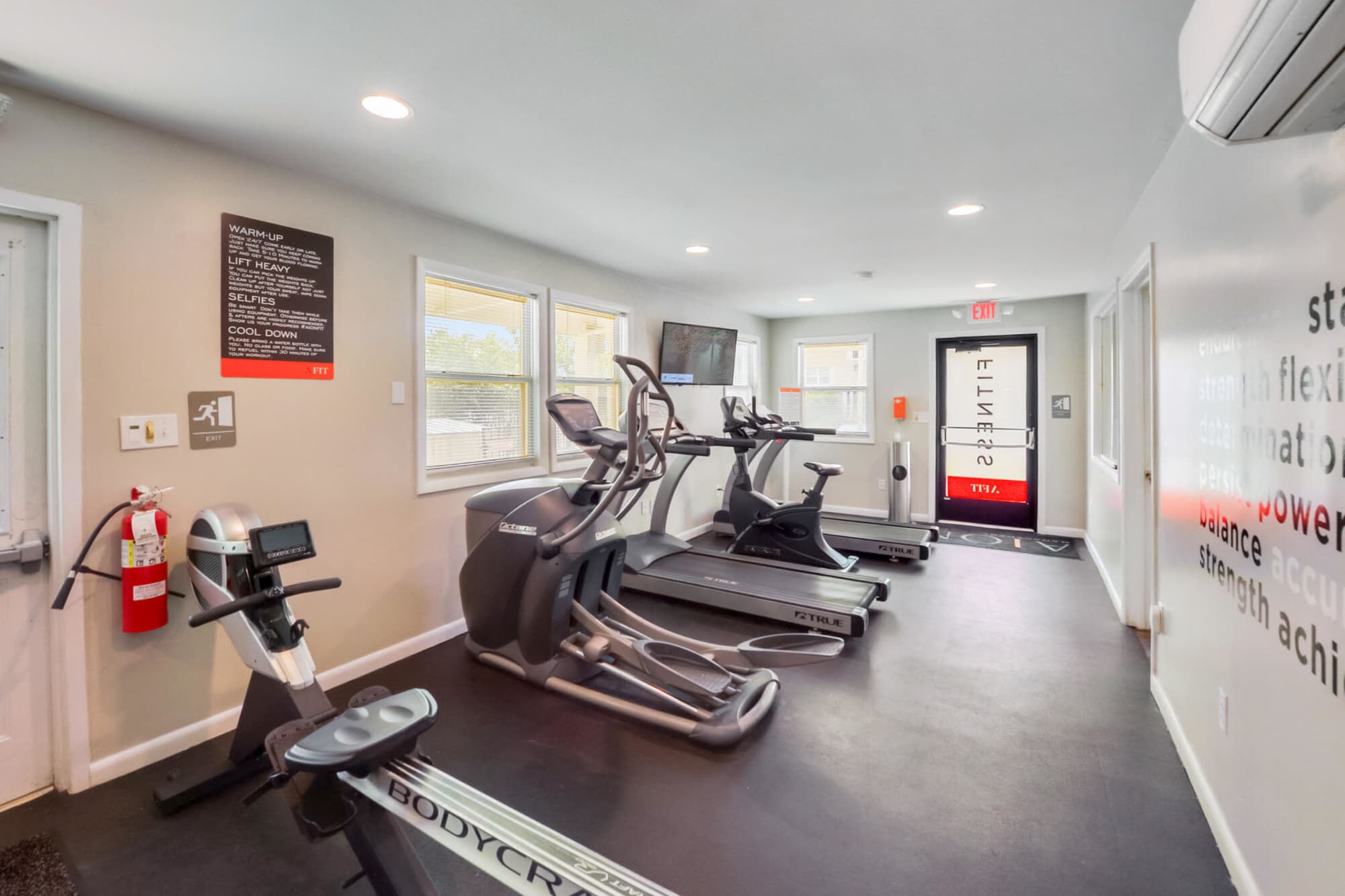 fitness center at Lehigh Square in Allentown, Pennsylvania