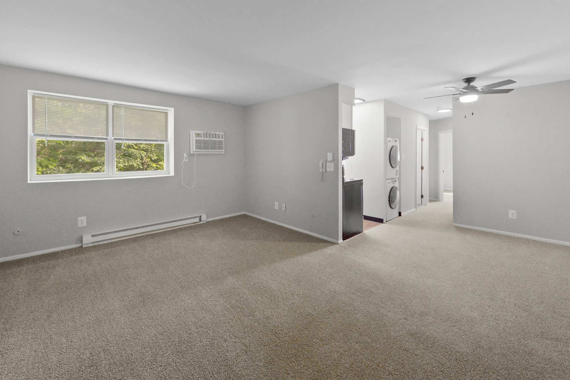 living room at Lehigh Square in Allentown, Pennsylvania