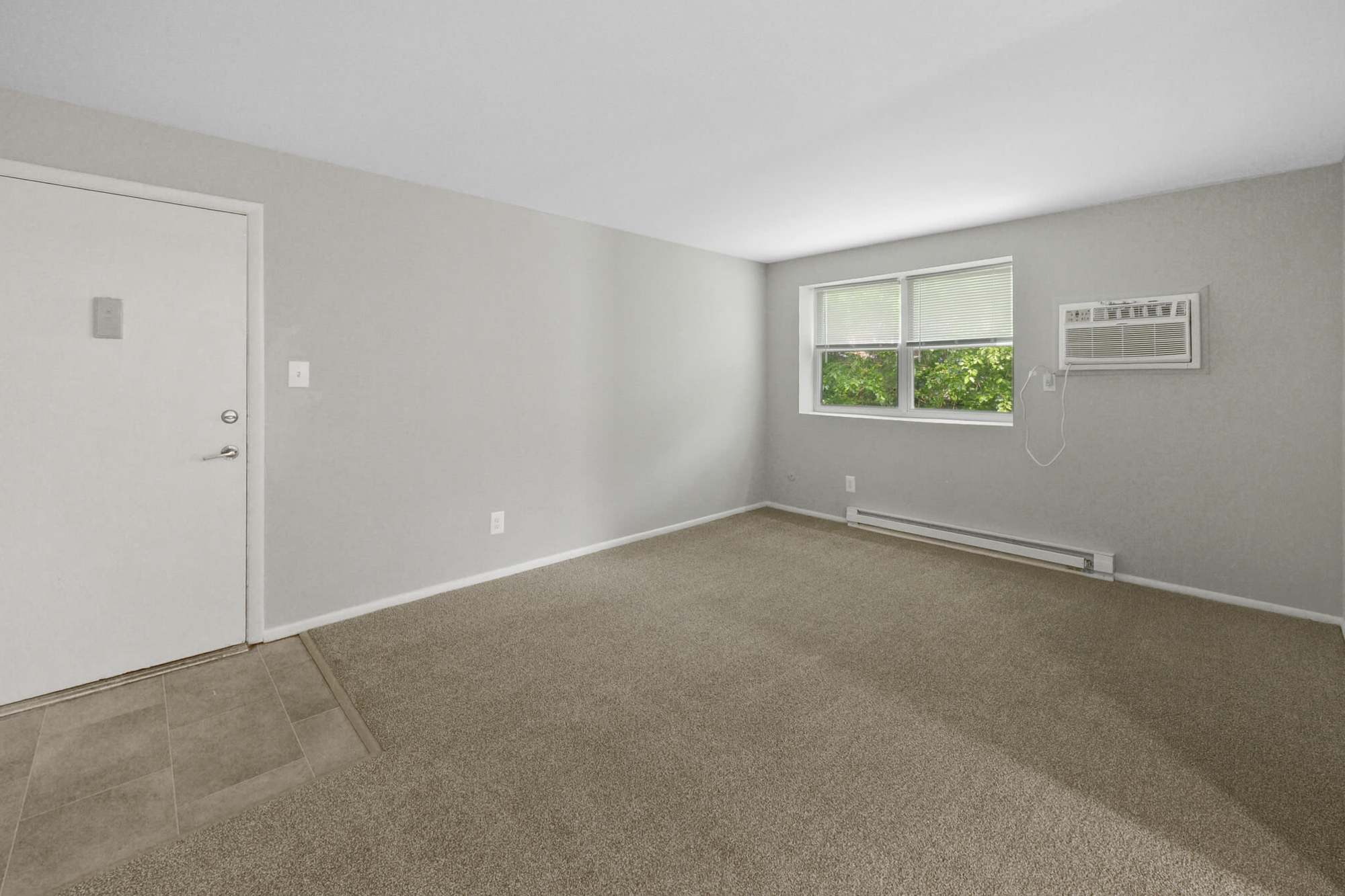 living room at Lehigh Square in Allentown, Pennsylvania