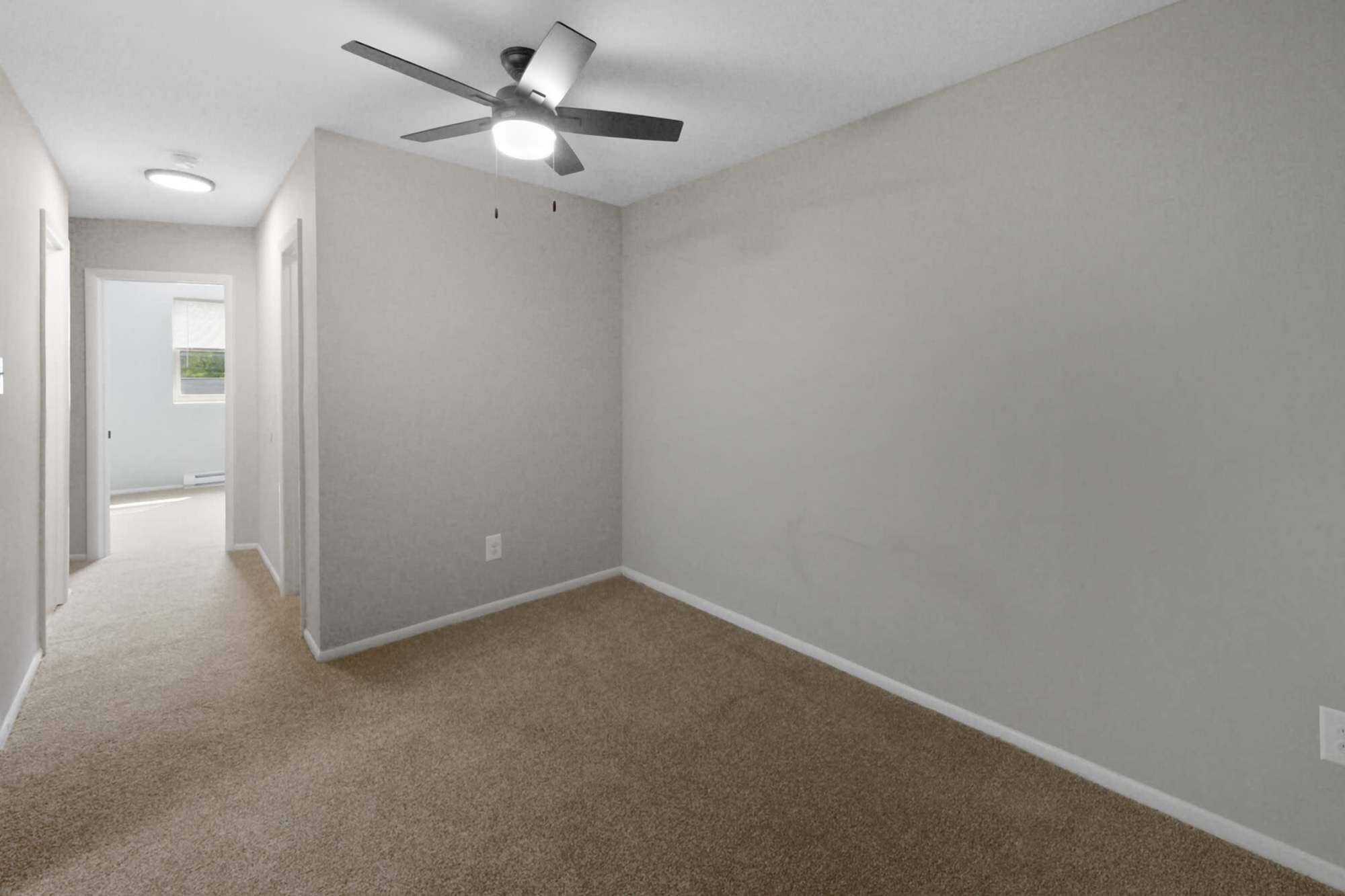 renovated dining room at Lehigh Square in Allentown, Pennsylvania