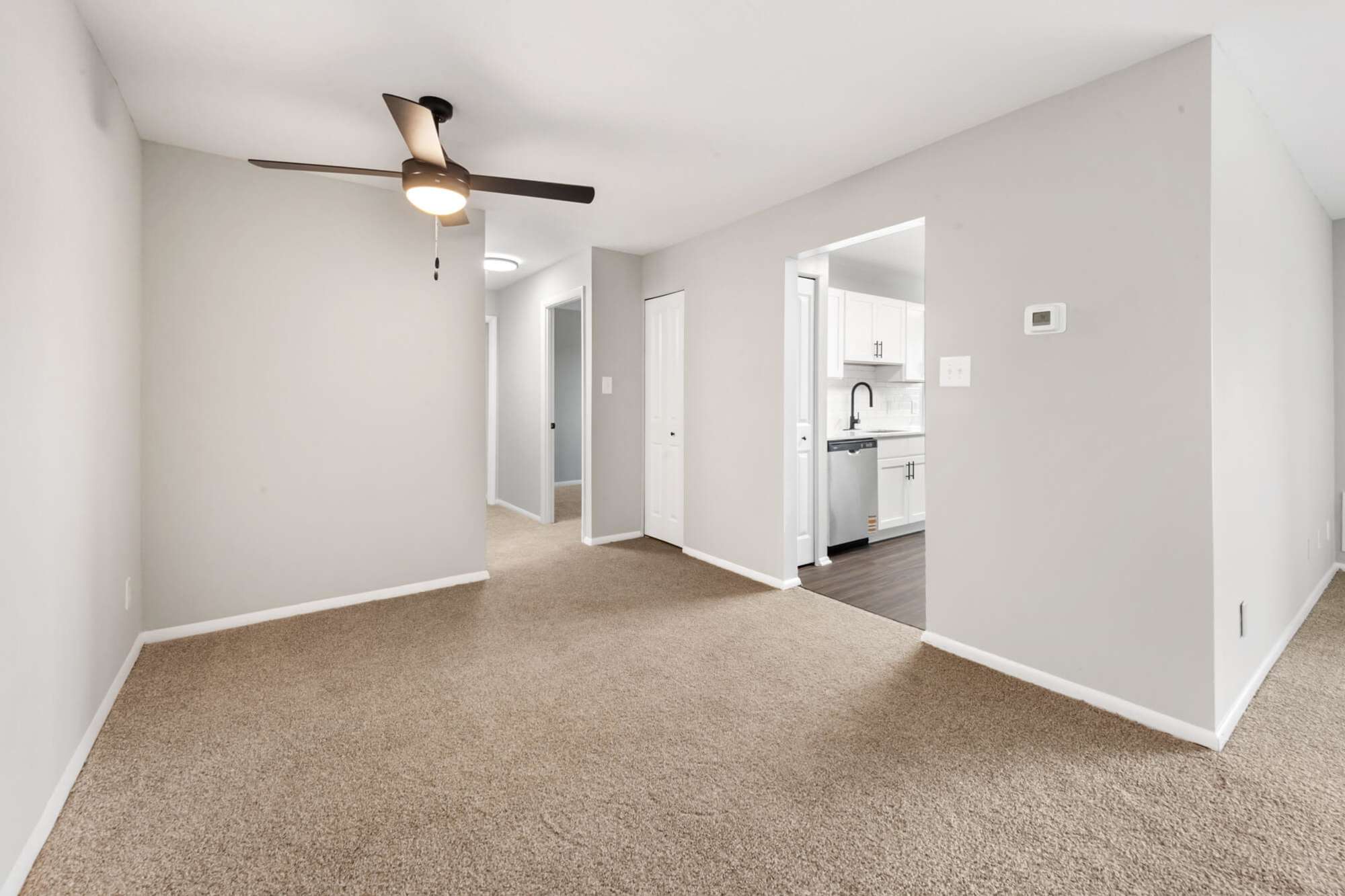 Renovated Dining room at Greenspring in York, Pennsylvania