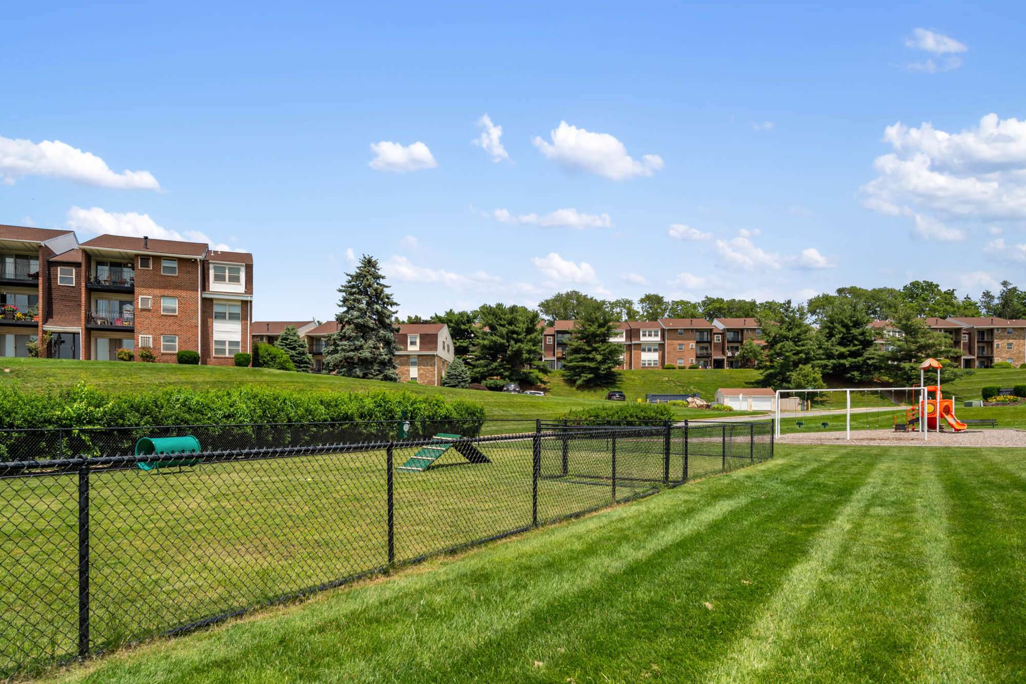 dog park at Greenspring in York, Pennsylvania