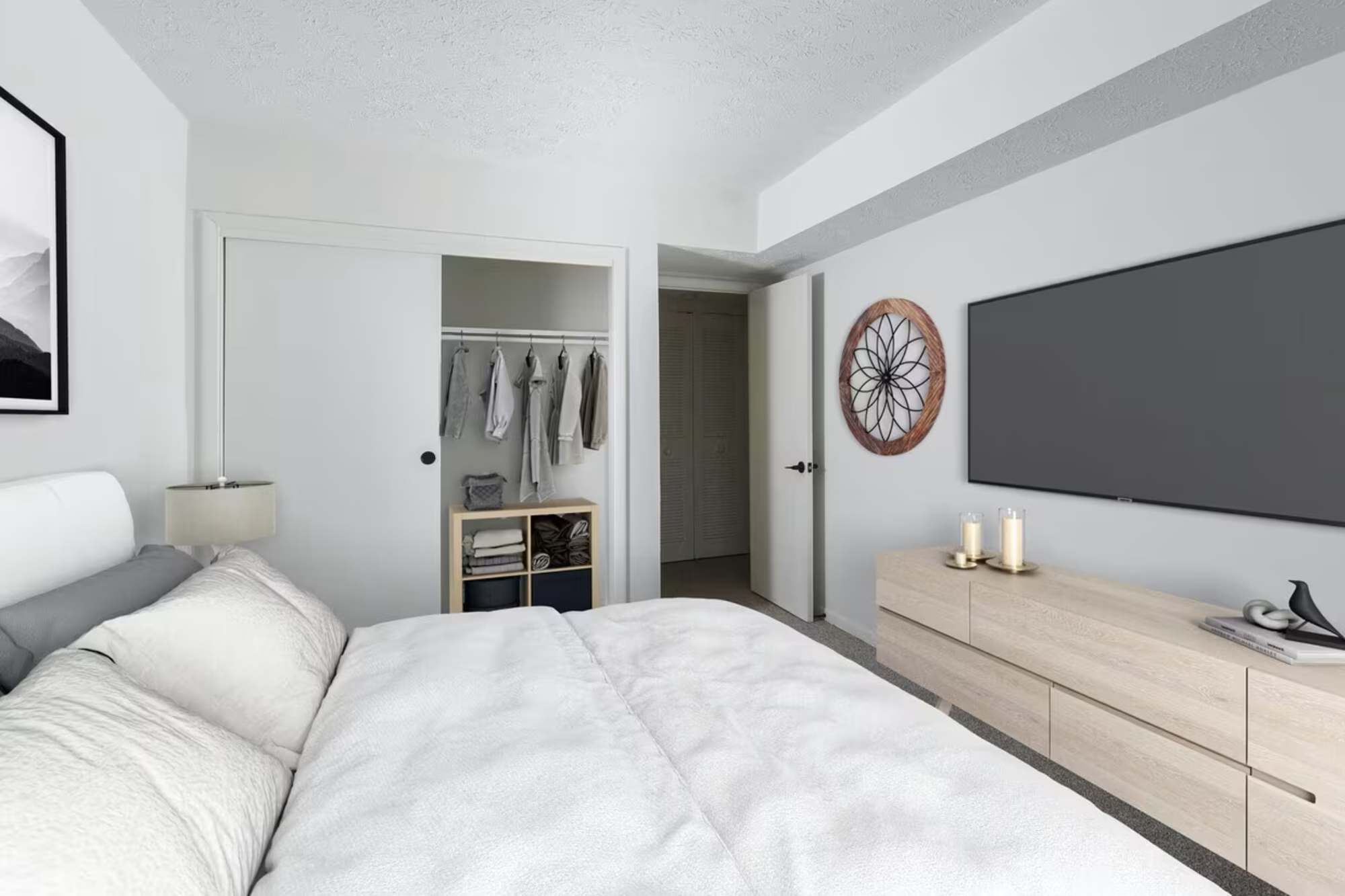 bedroom at Reserves at Arlington in Columbus, Ohio