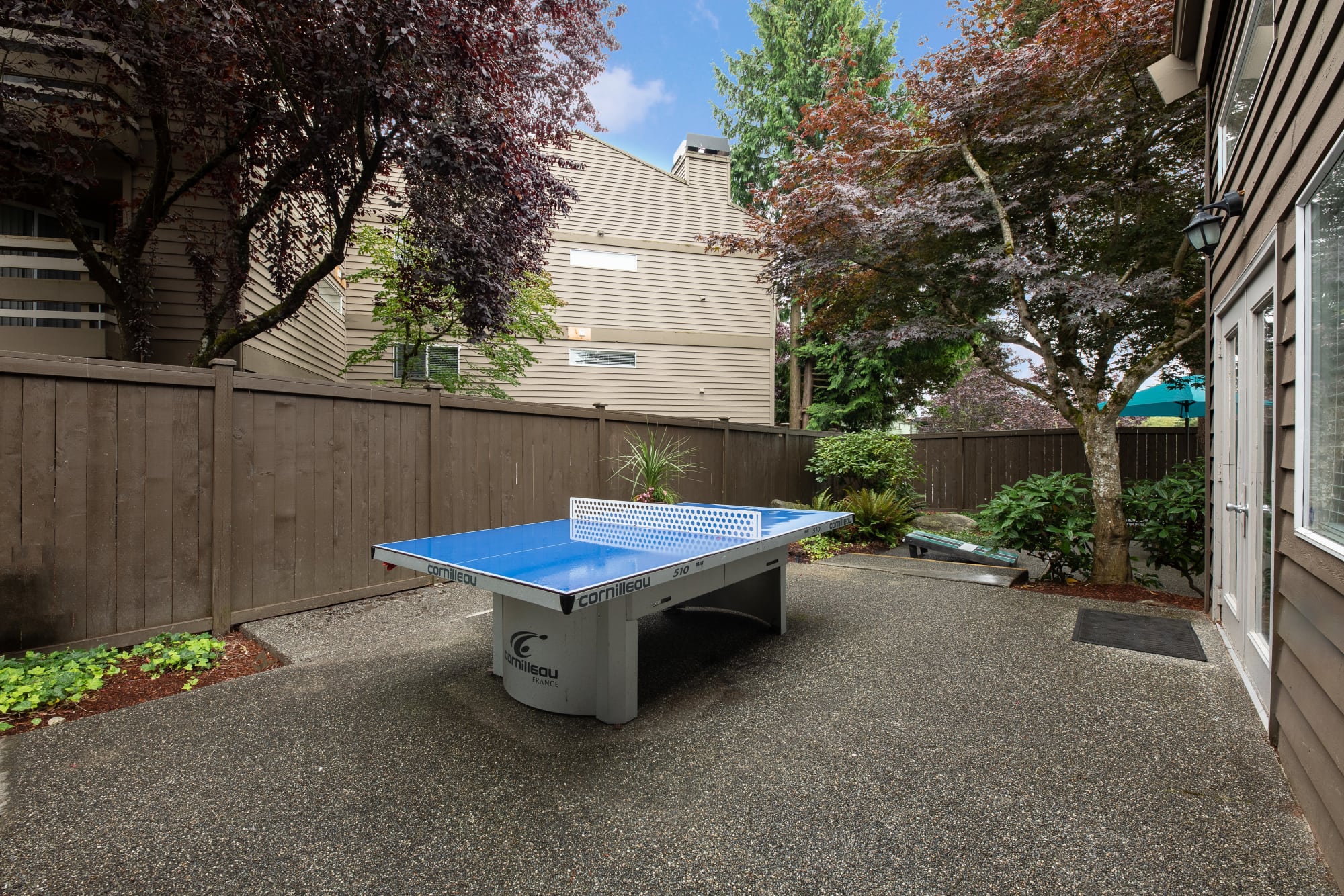 Ping pong table at Latitude Apartments in Everett, Washington